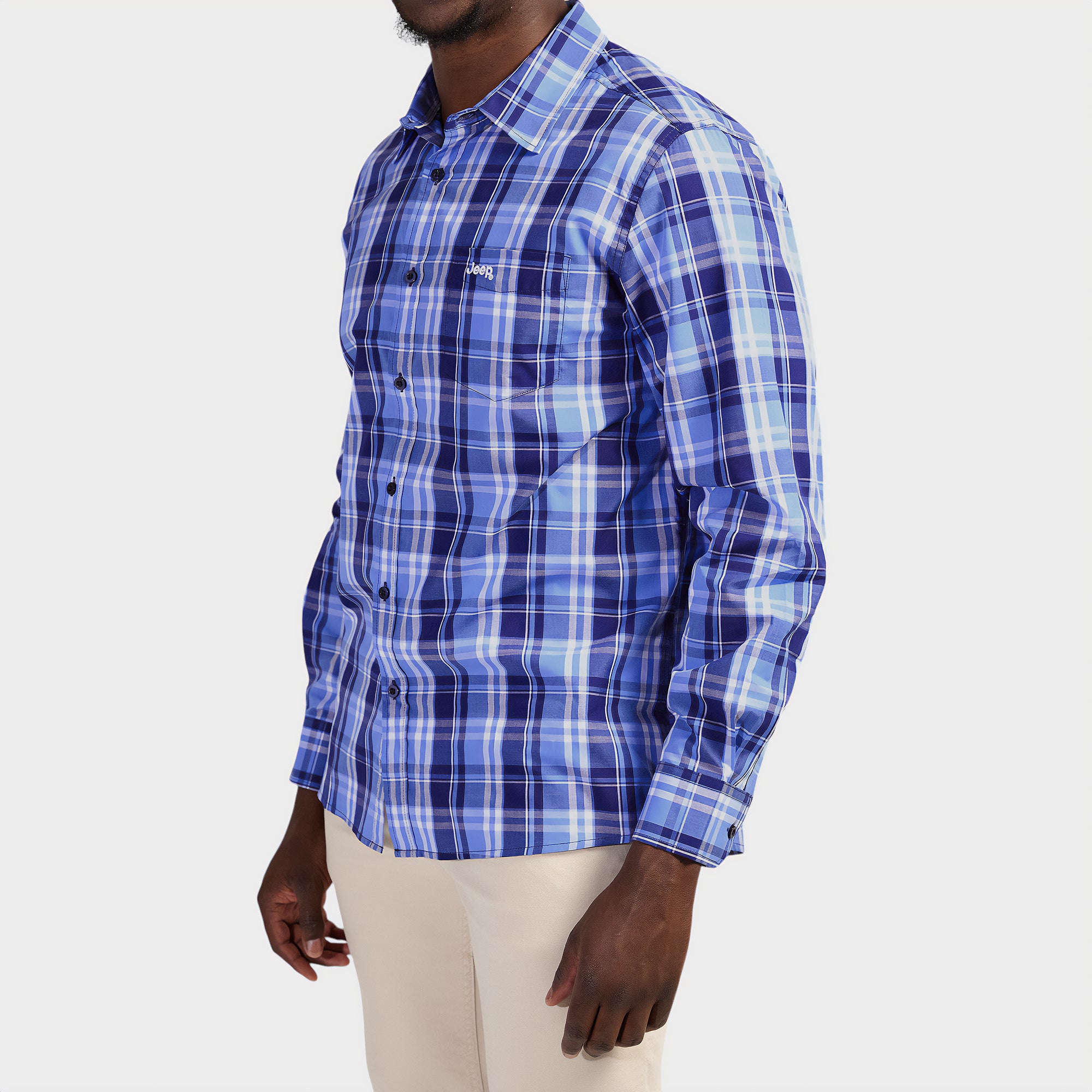 トップス everyone back logo check down shirt XL Classic Long Sleeve Check Shirt