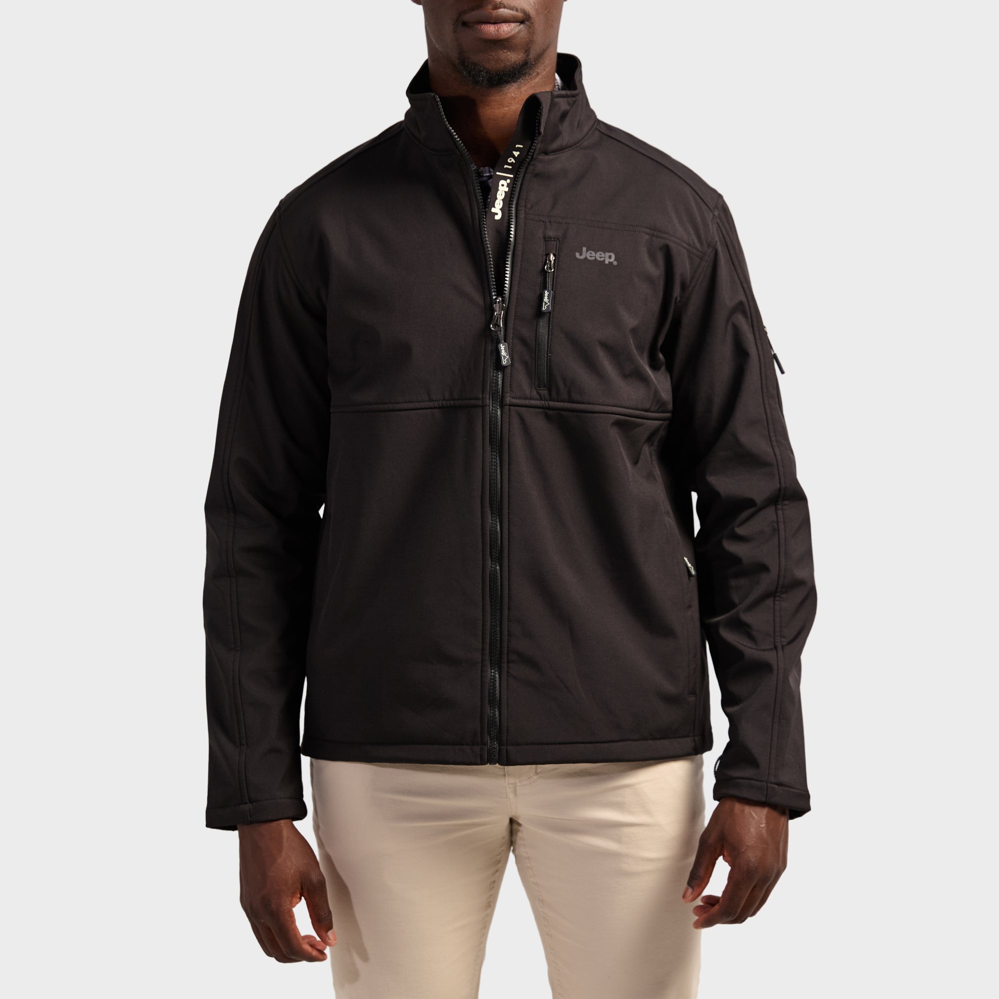 ふくろう　シェル　⑤ Funnel Neck Soft Shell Jacket