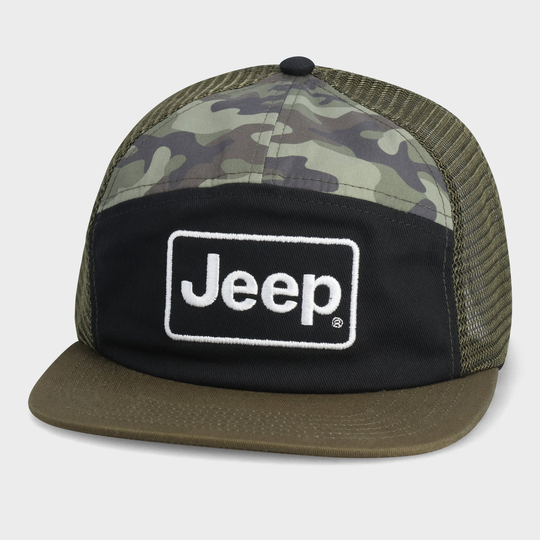 7 Panel Flat Peak Cap