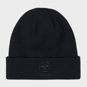 Embroidered Knit Beanie