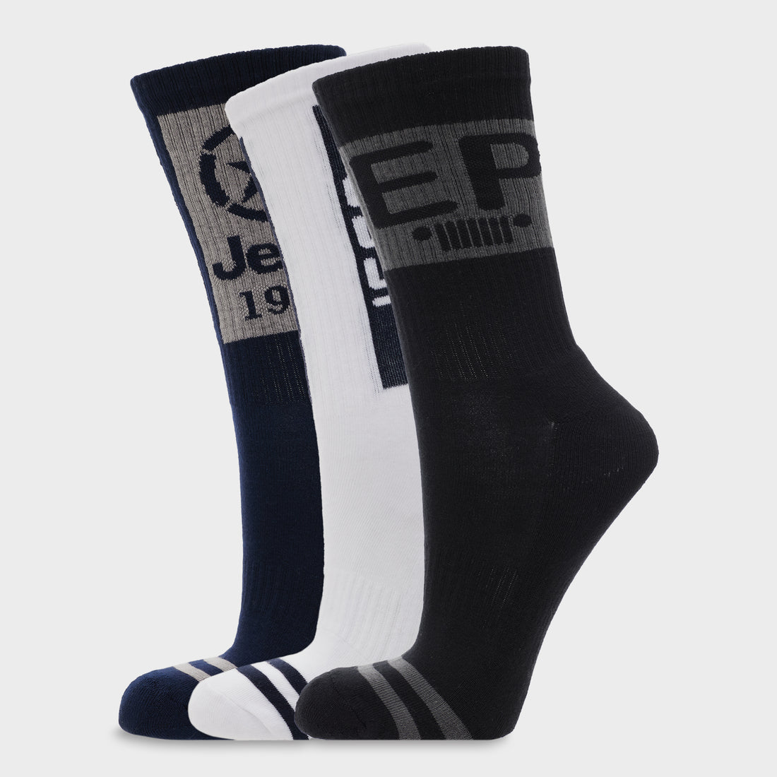 3 Pack Crew Sock