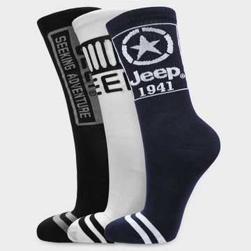 3 Pack Crew Sock