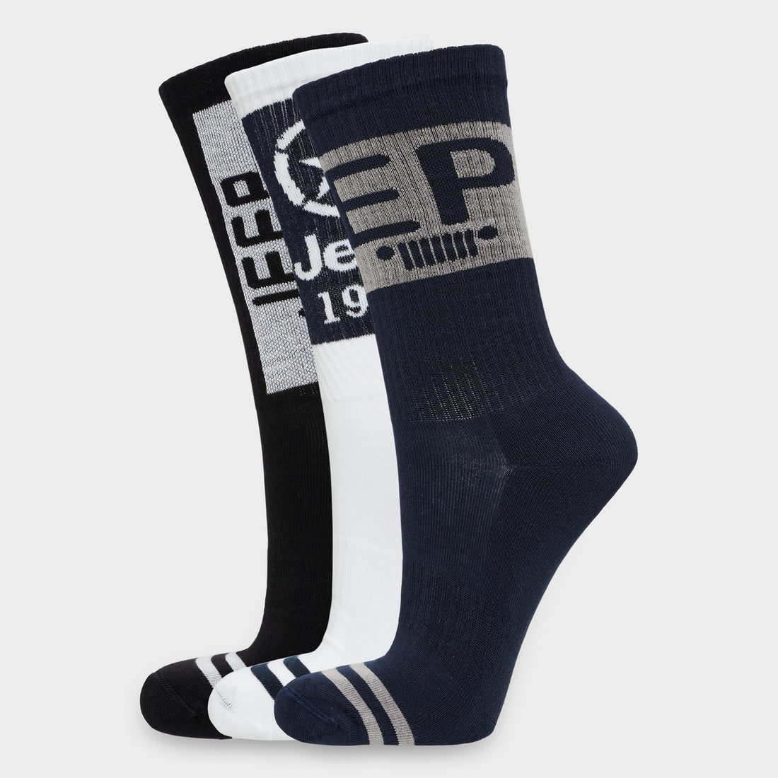 3 Pack Crew Sock