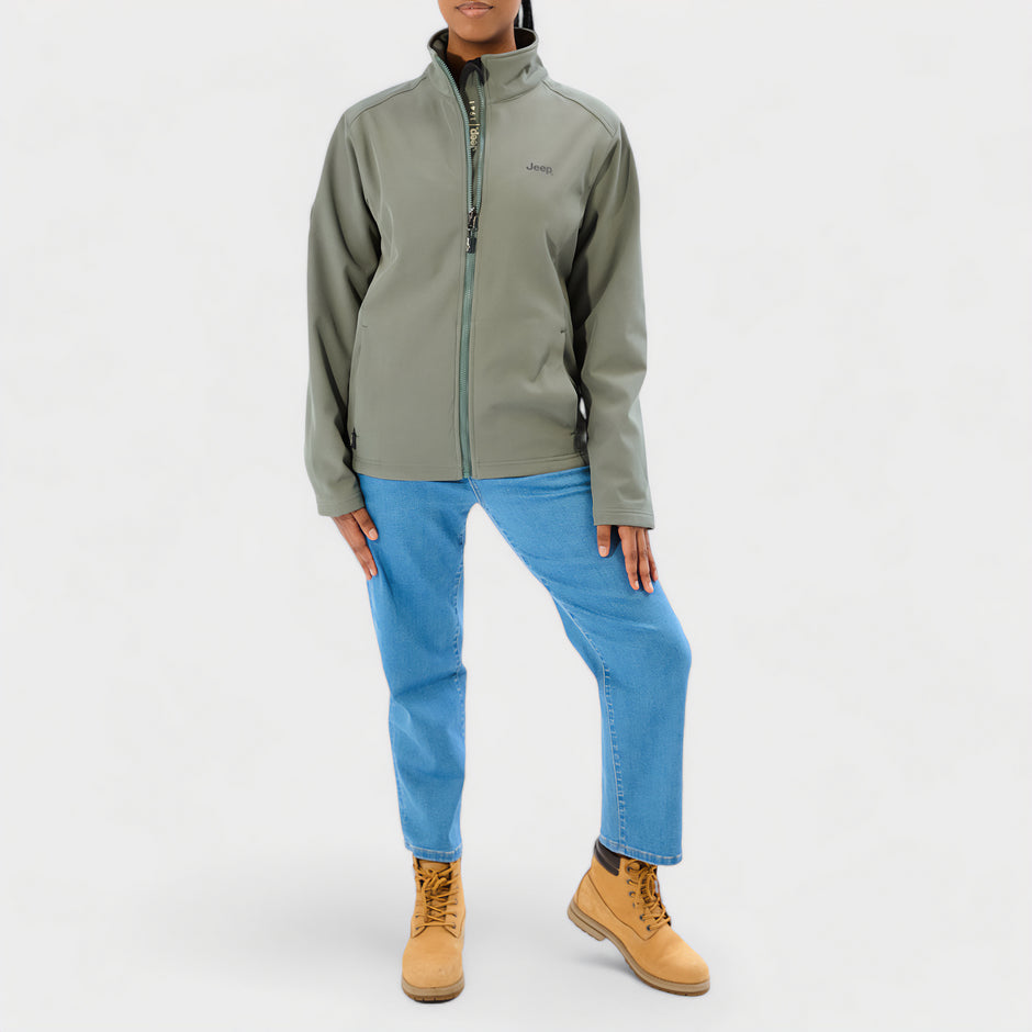 jacquard tent line coat / WHT25FJK4048