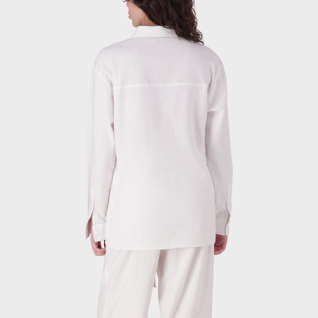 Linen Rollup Sleeve Shirt
