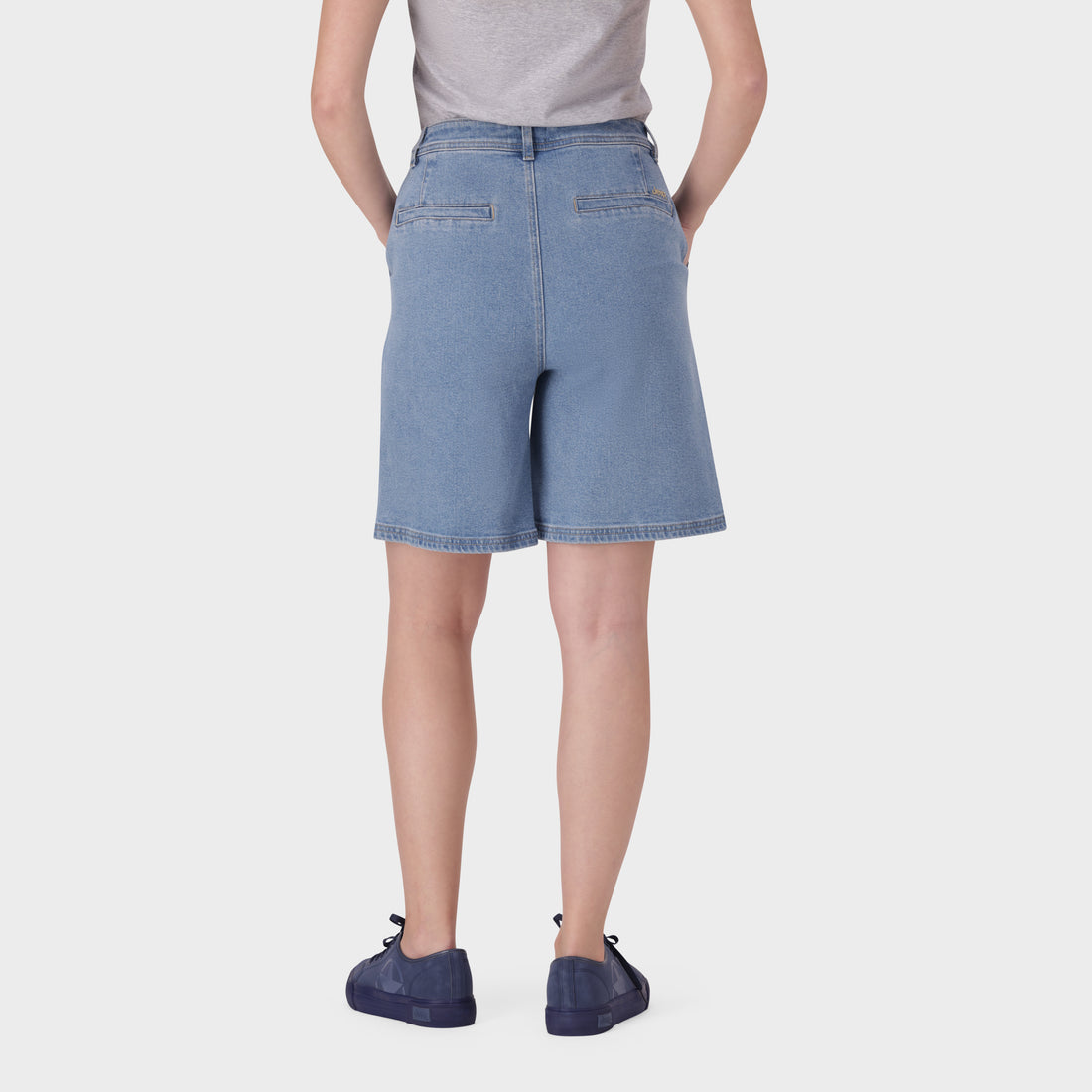 Relaxed Denim Short