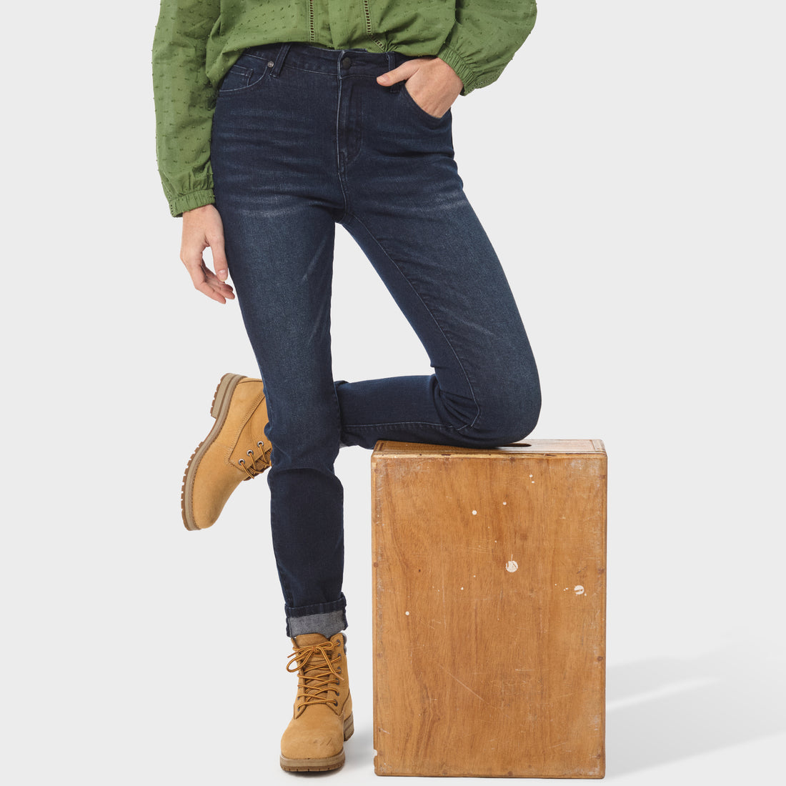 Dark Wash Skinny