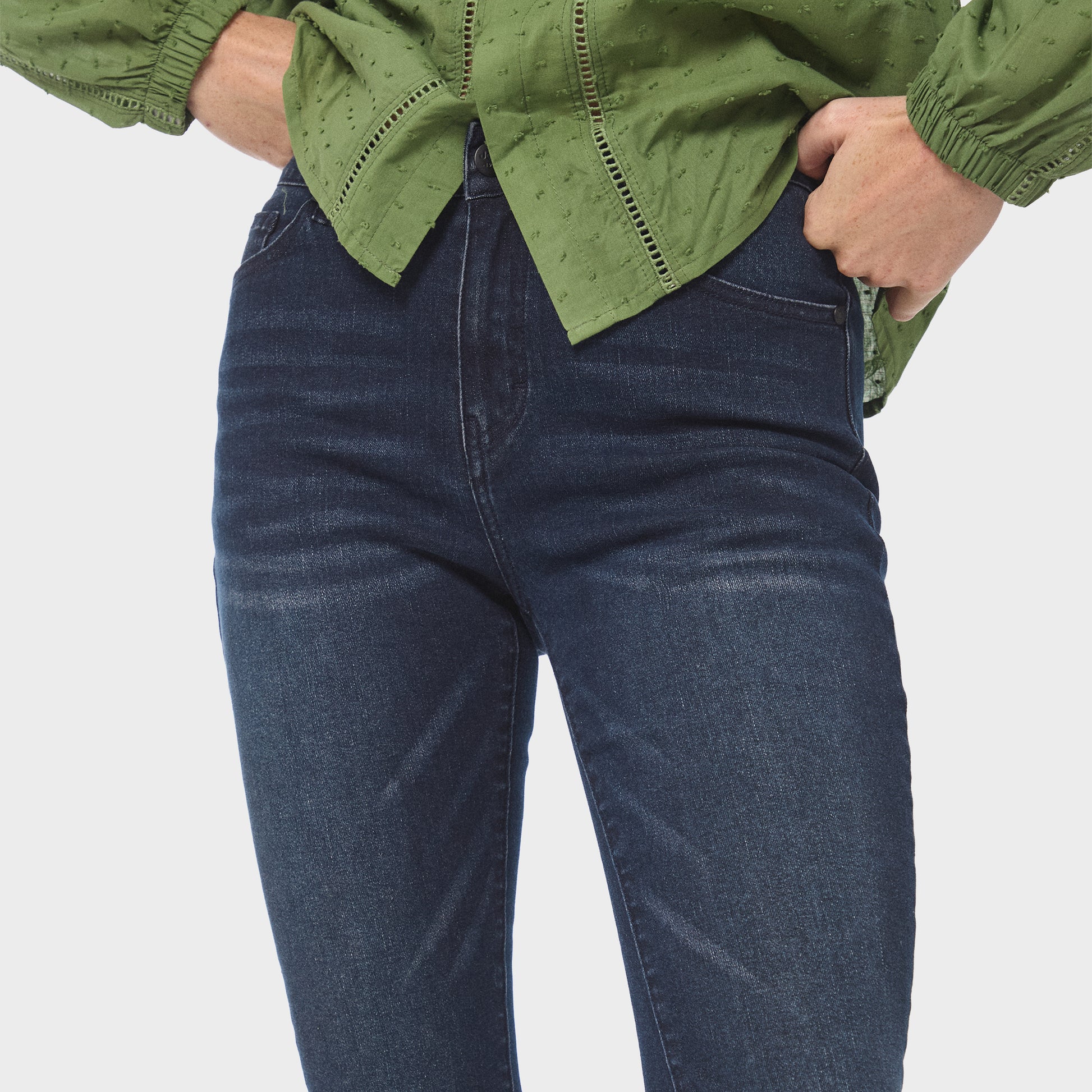Dark Wash Skinny (4)