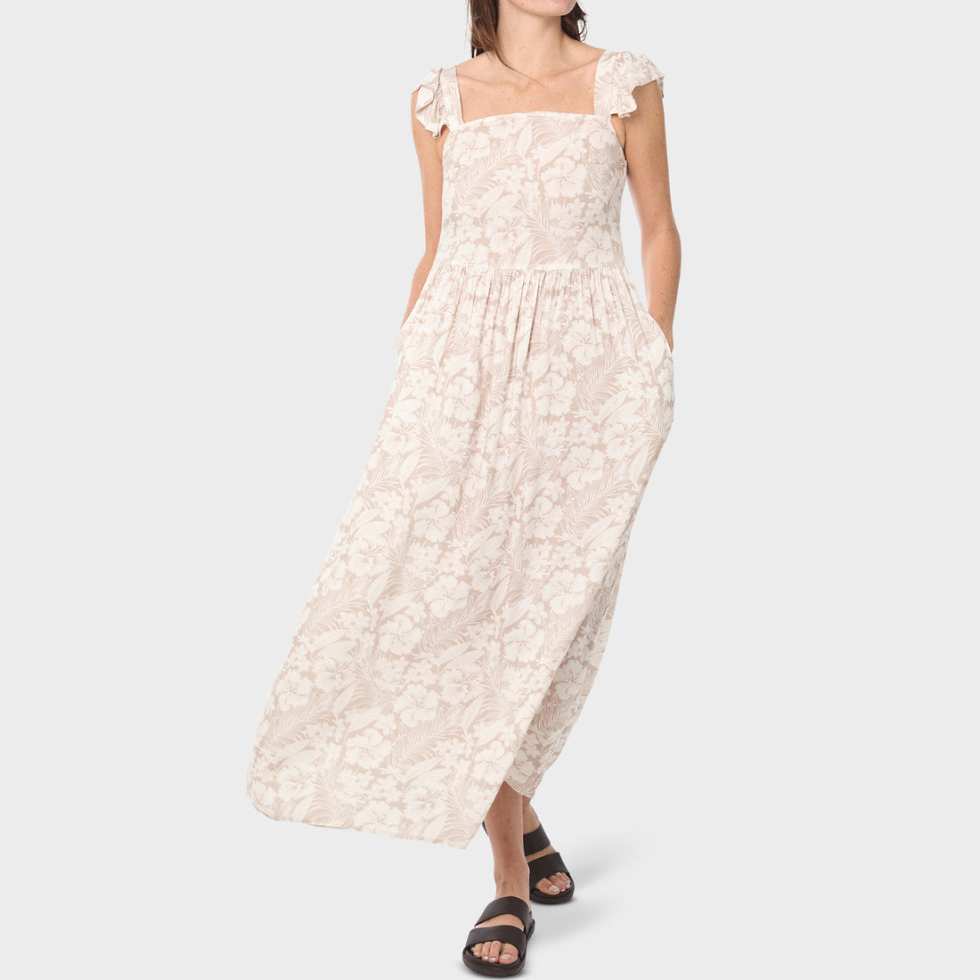 Resort Printed Maxi Dress