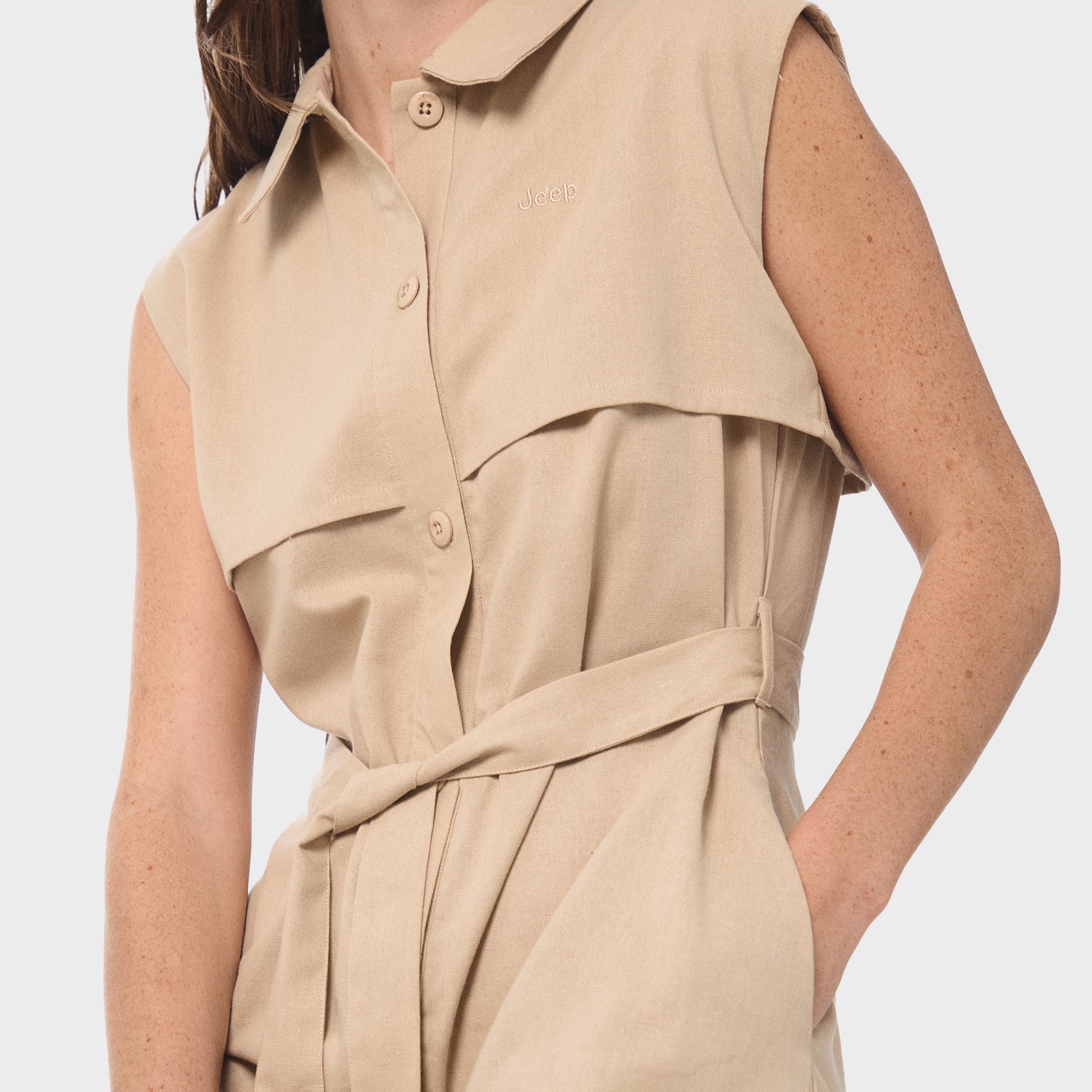 Utility Belted Dress (5)