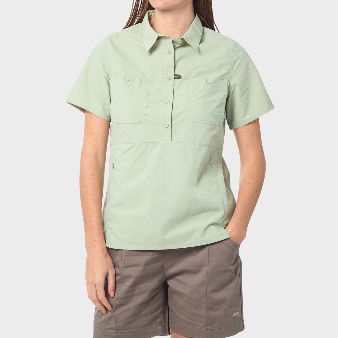 Short Sleeve Pull Over Technical Shirt