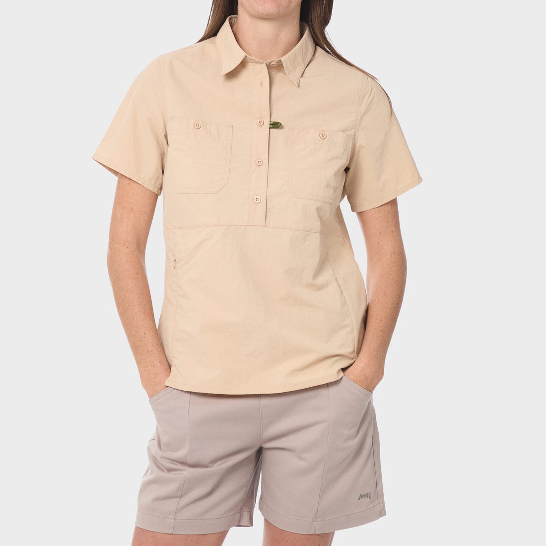 Short Sleeve Pull Over Technical Shirt