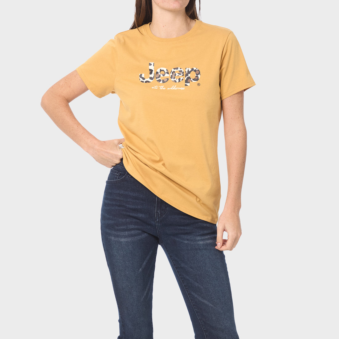 Fashion Leopard Logo T-shirt