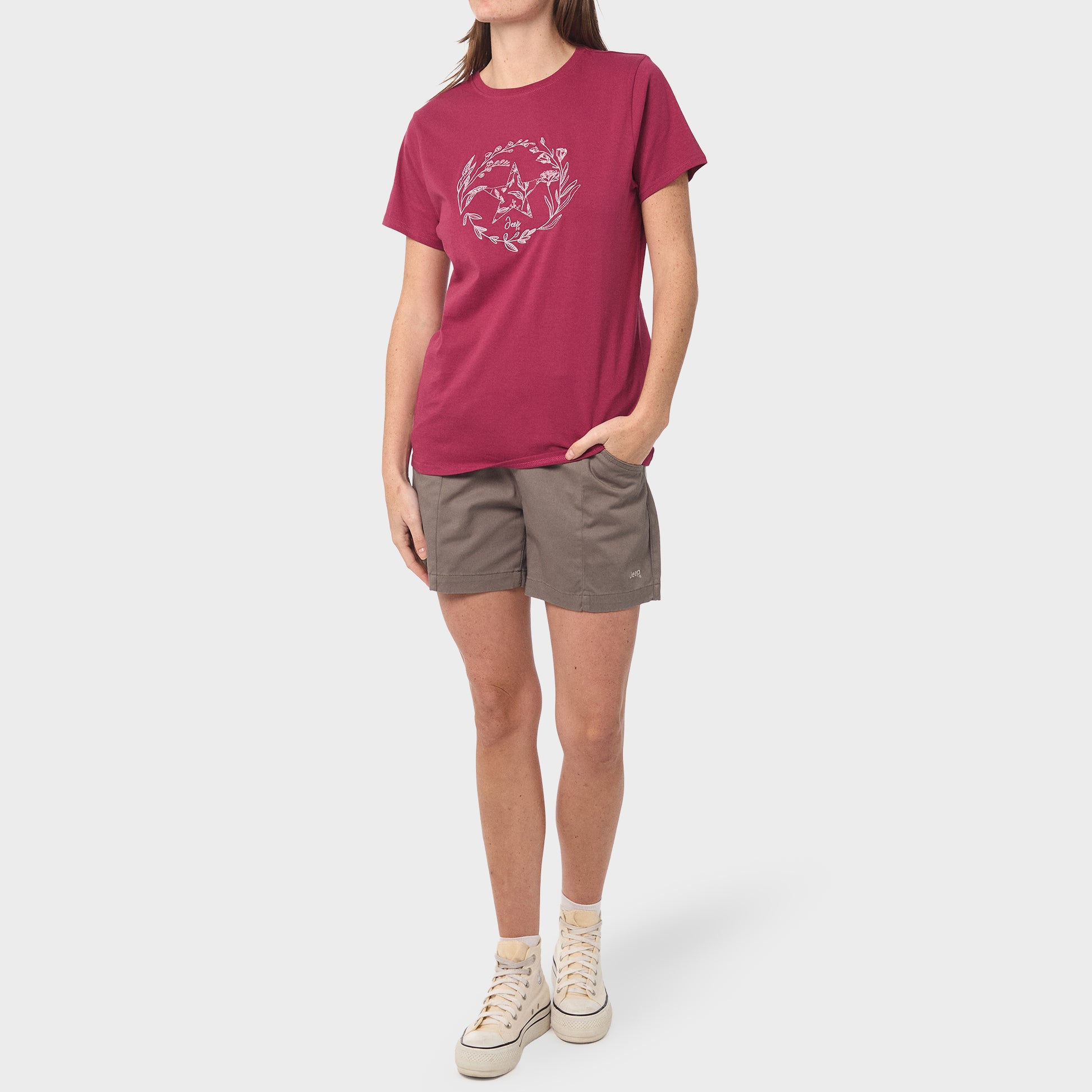 Fashion Flower Star T-shirt (3)