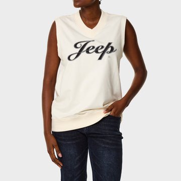 Sleeveless Sweat Pullover