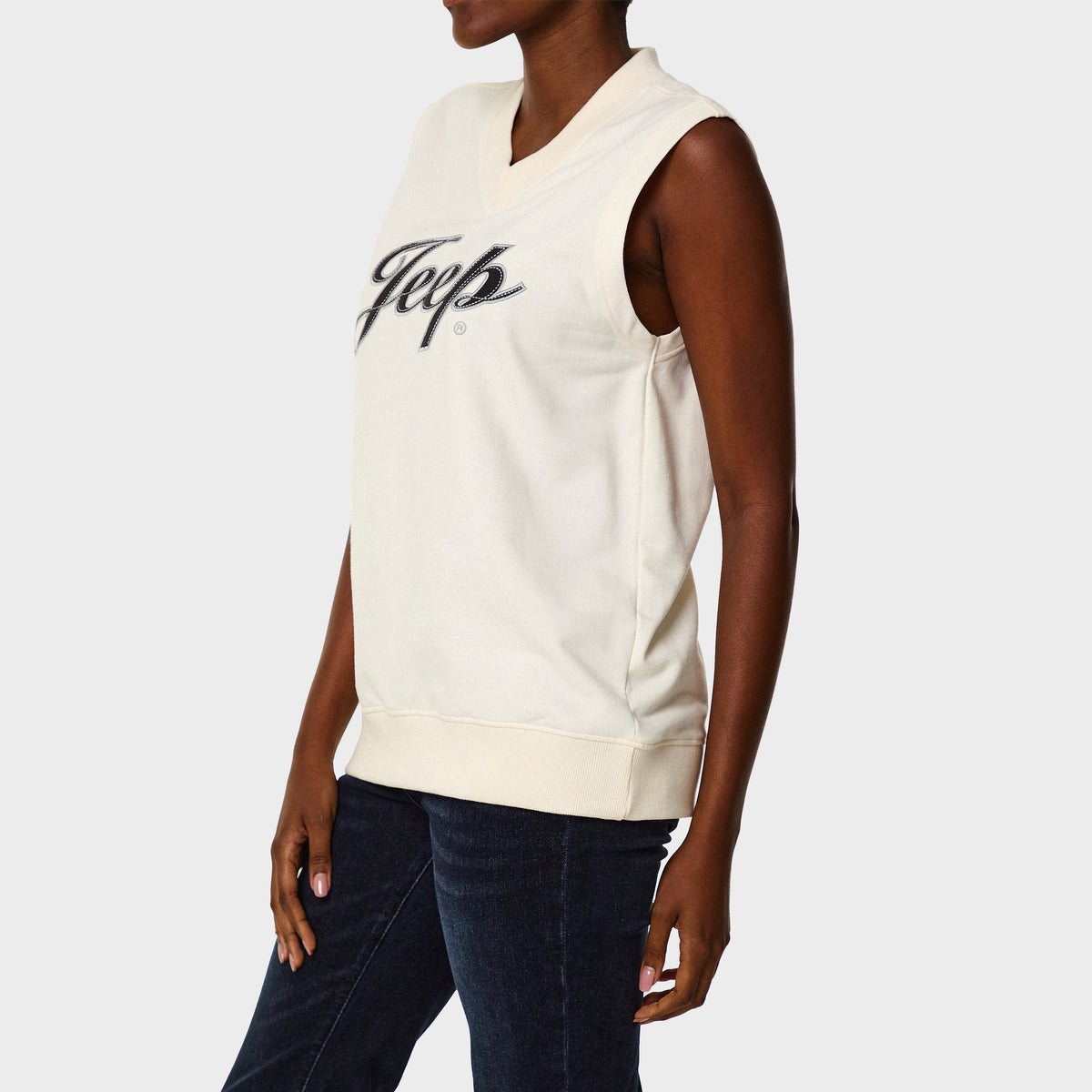 Sleeveless Sweat Pullover (1)