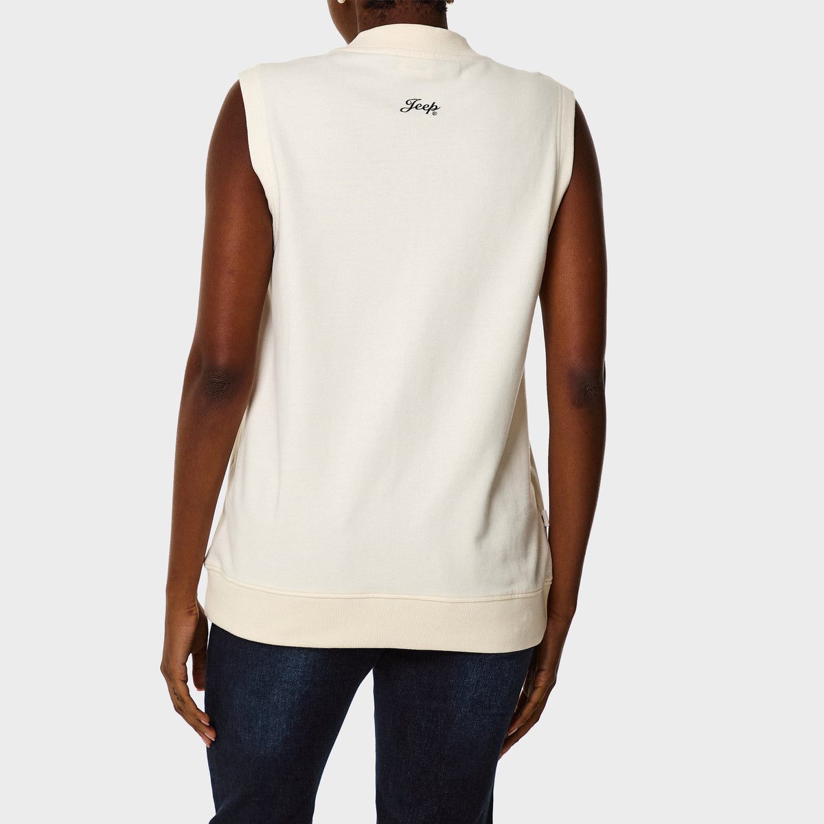 Sleeveless Sweat Pullover (2)
