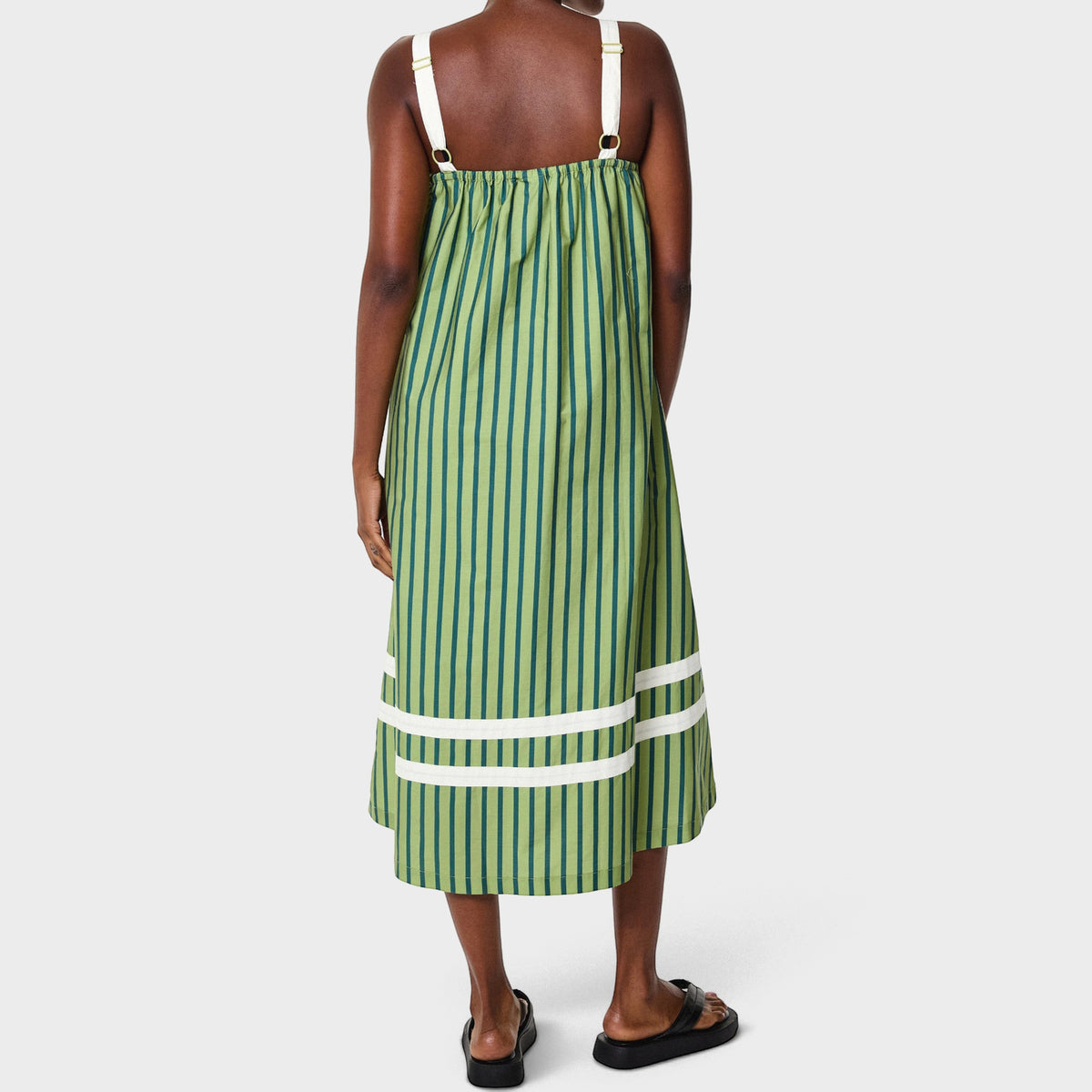 Striped Maxi Dress (2)