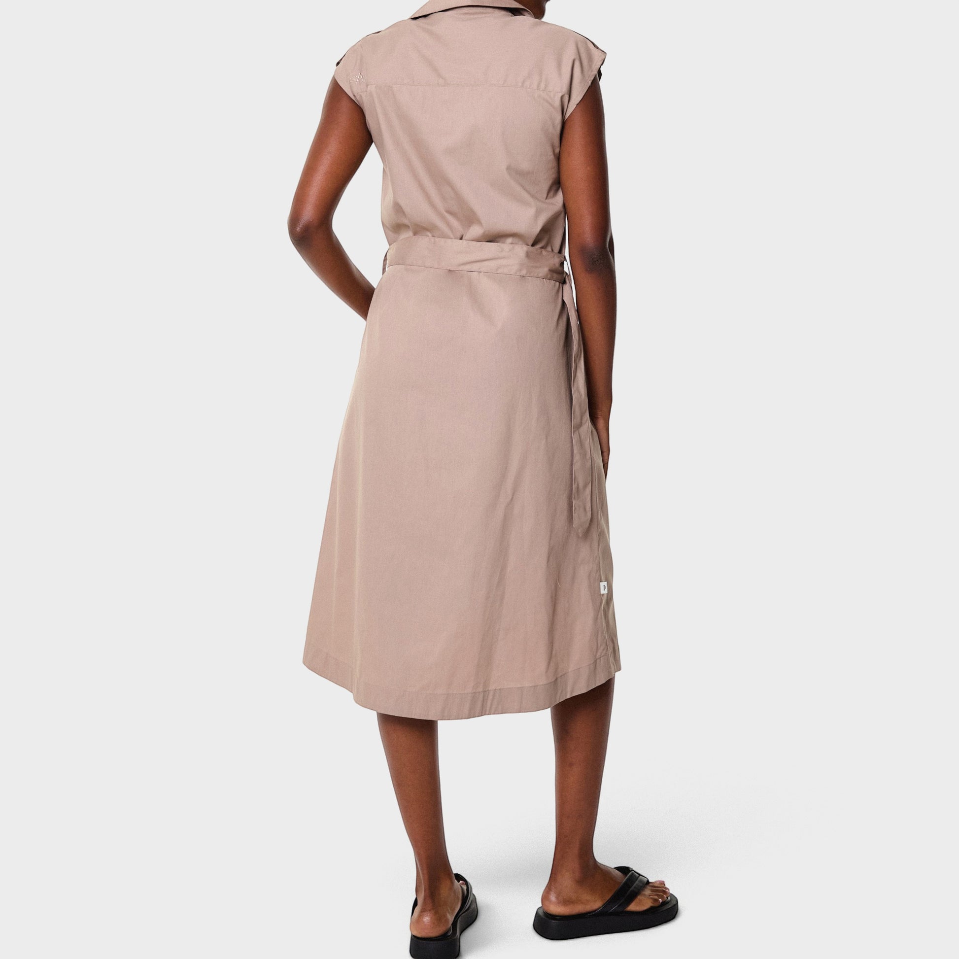 Sleeveless Jacket Dress (2)