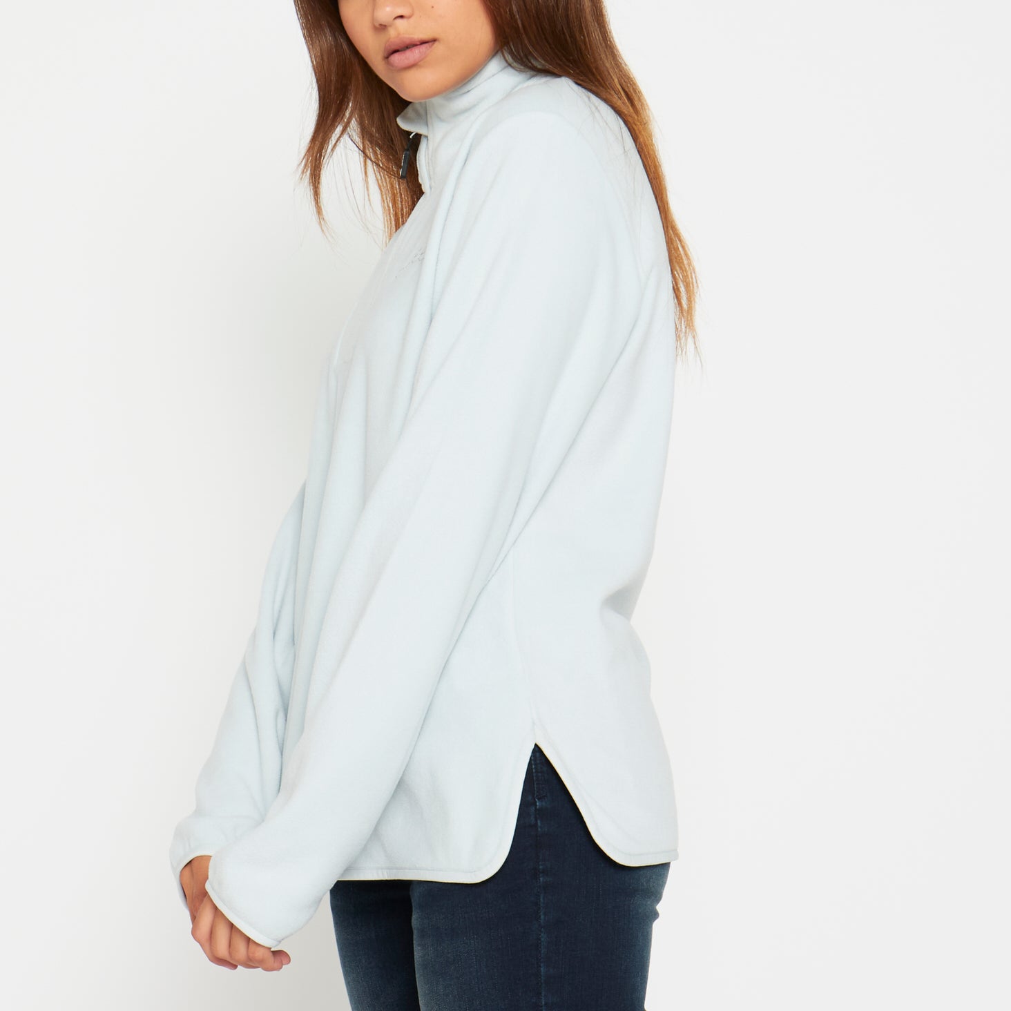 Funnel Neck Zip Front Sweat (1)