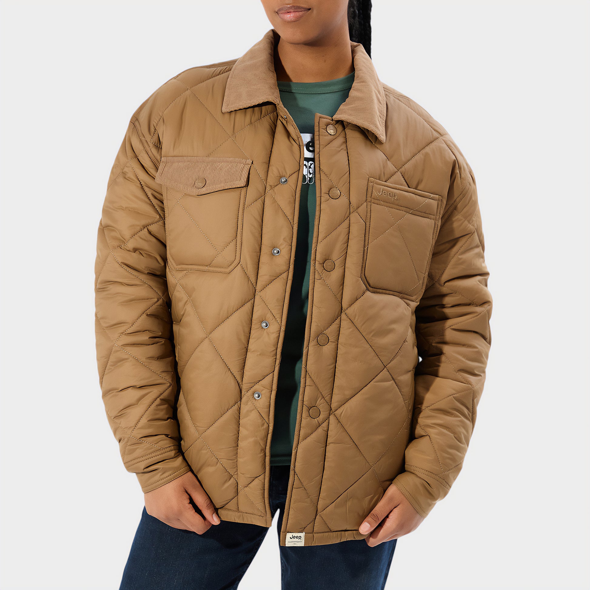 Diamond Padded Jacket (1)