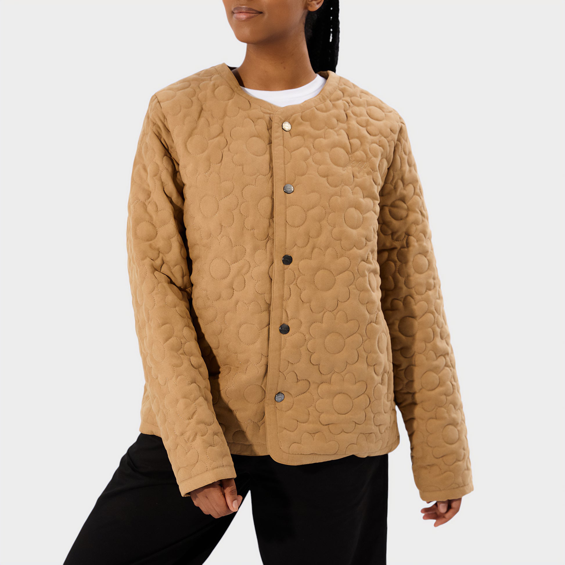 Daisy Quilt Padded Jacket (1)