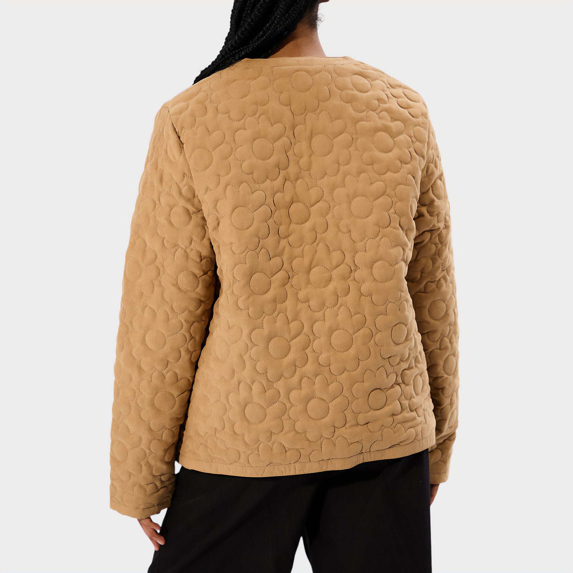 Daisy Quilt Padded Jacket (2)