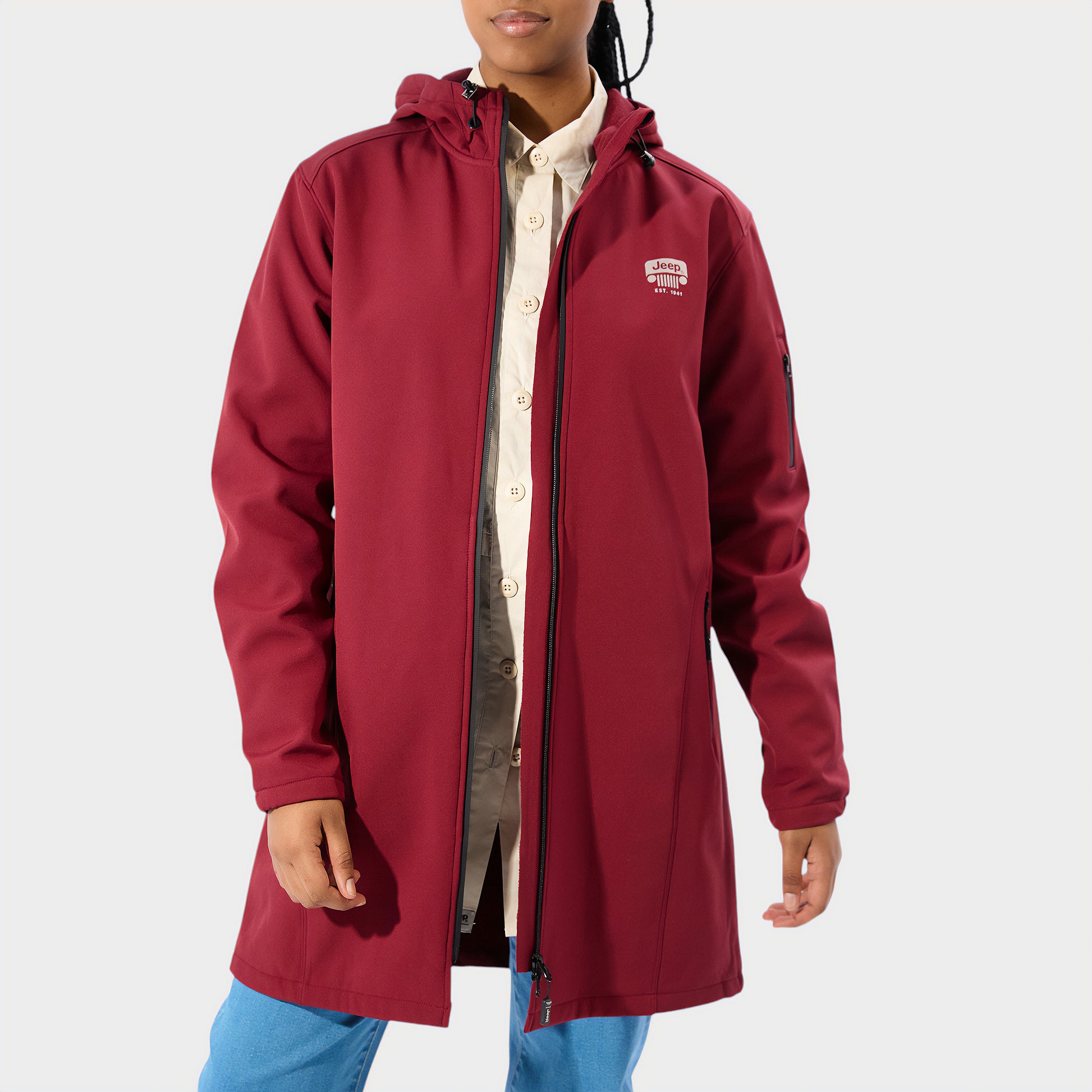 Longer Length Soft Shell Jacket (3)