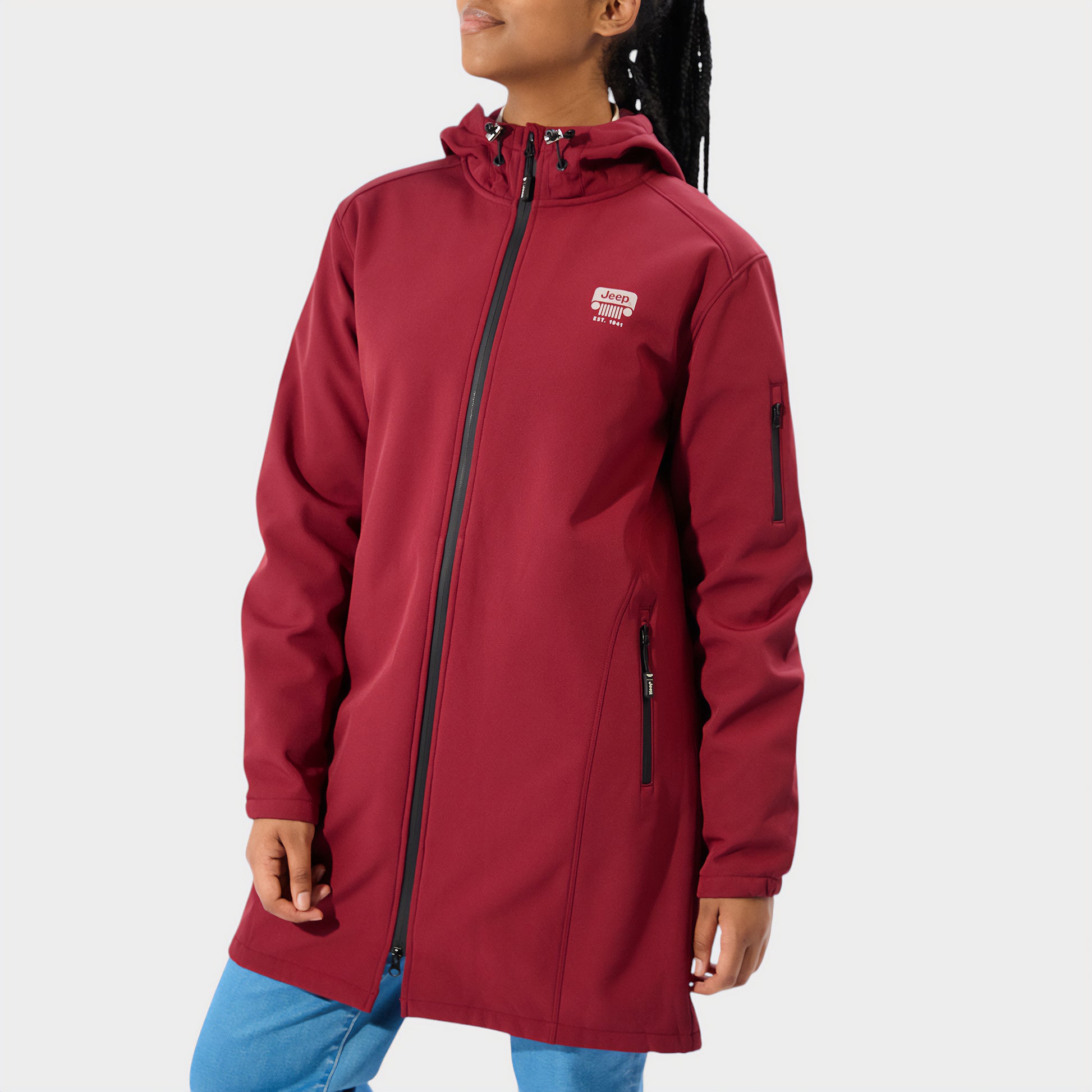Longer Length Soft Shell Jacket