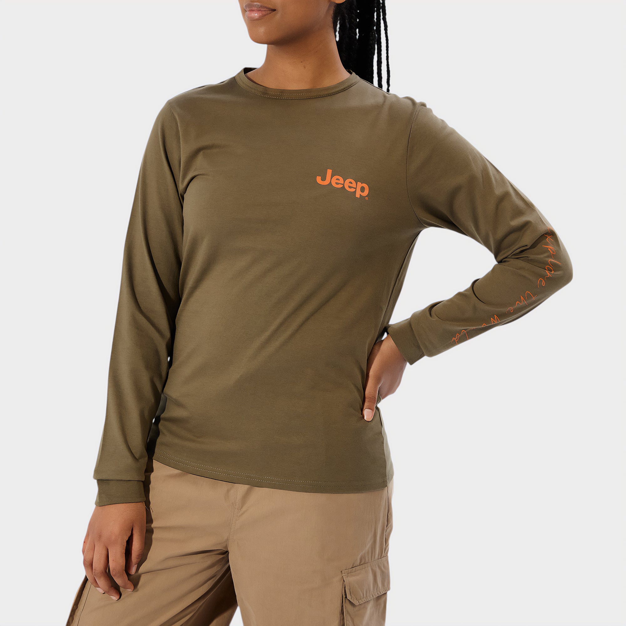 Long Sleeve Print T-Shirt