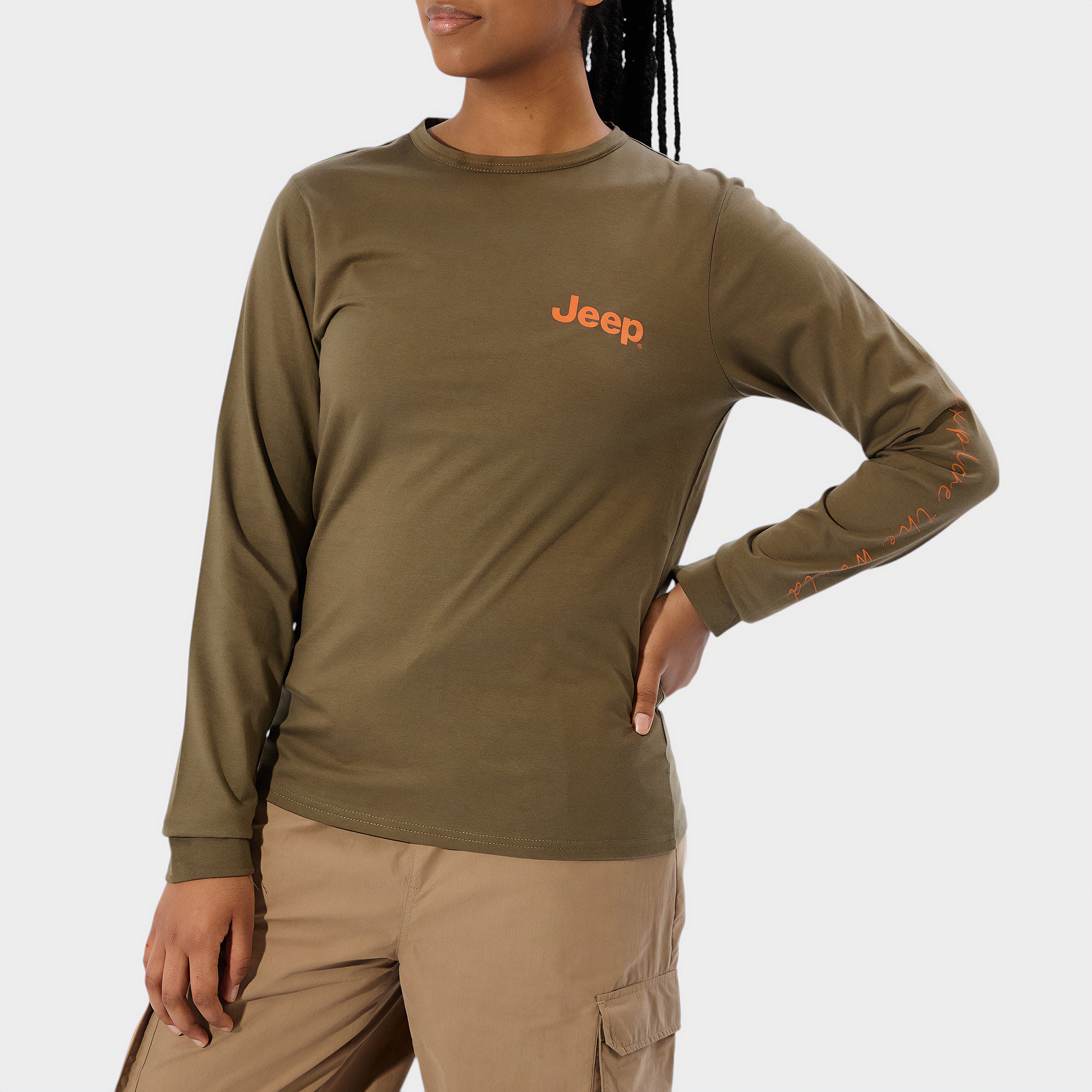 Long Sleeve Print T-Shirt