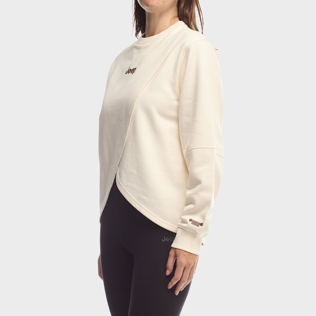 Fashion Fleece Cross Over Crew