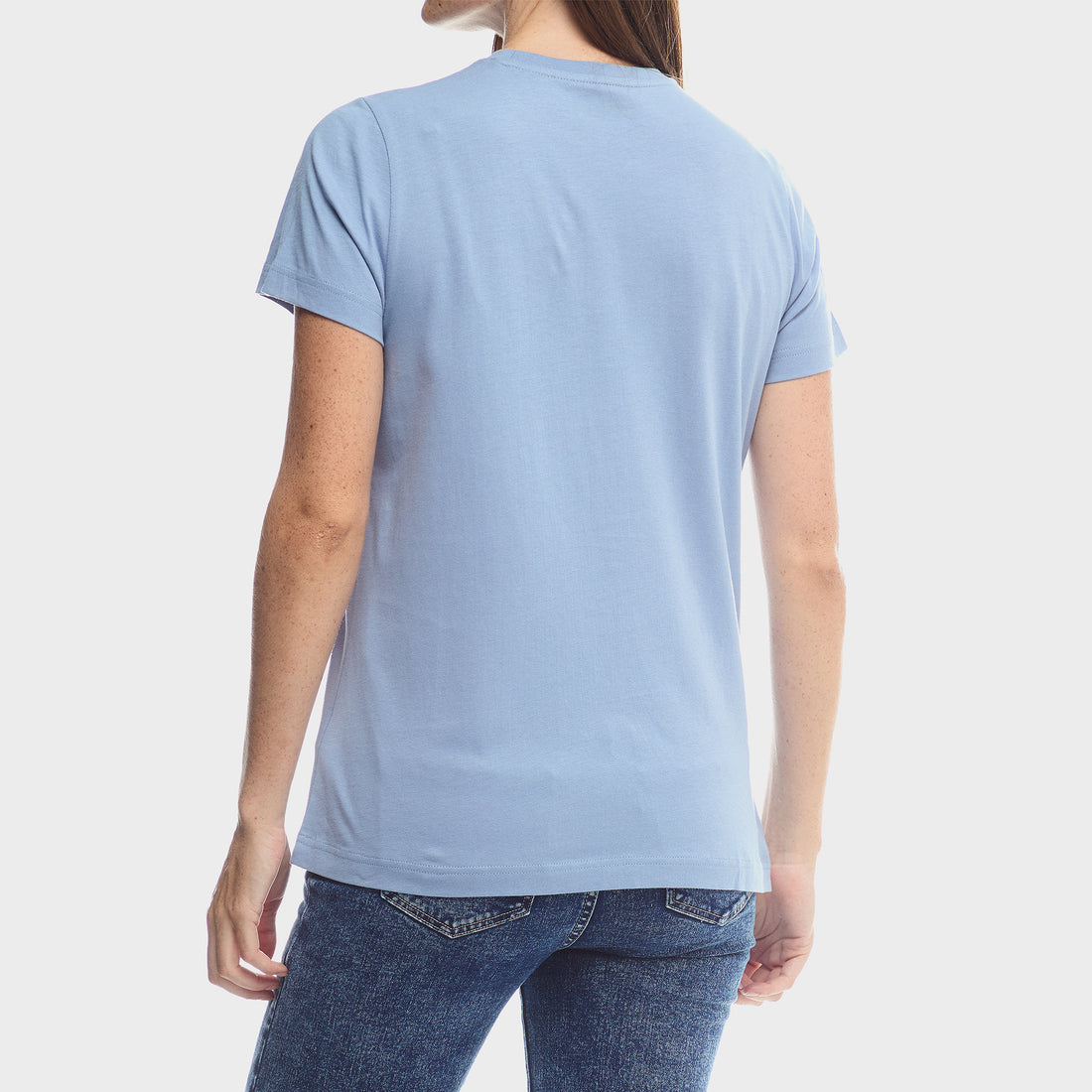 Stripe Crew Neck Knit