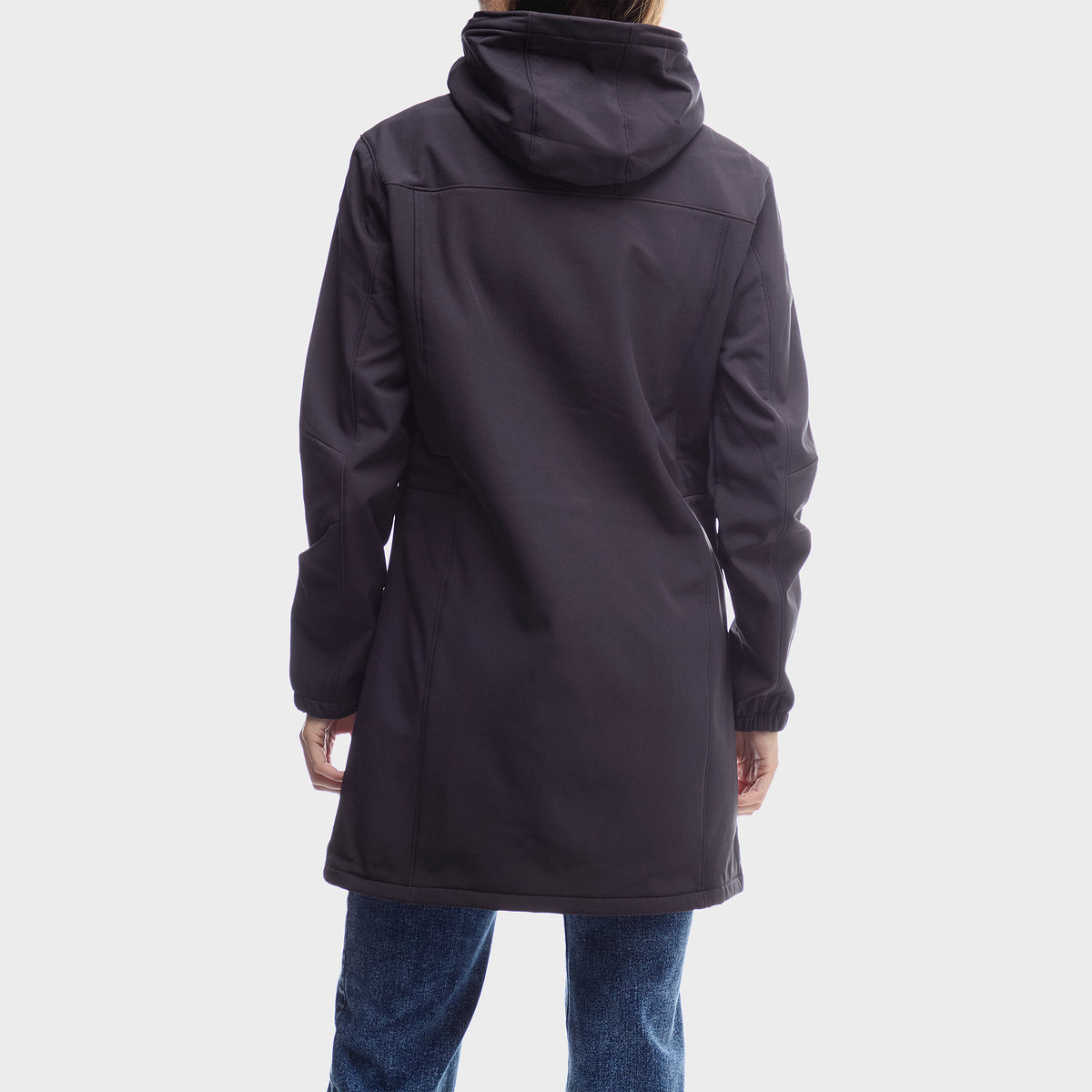 Long Compact Jacket Longer Length Softshell Jacket