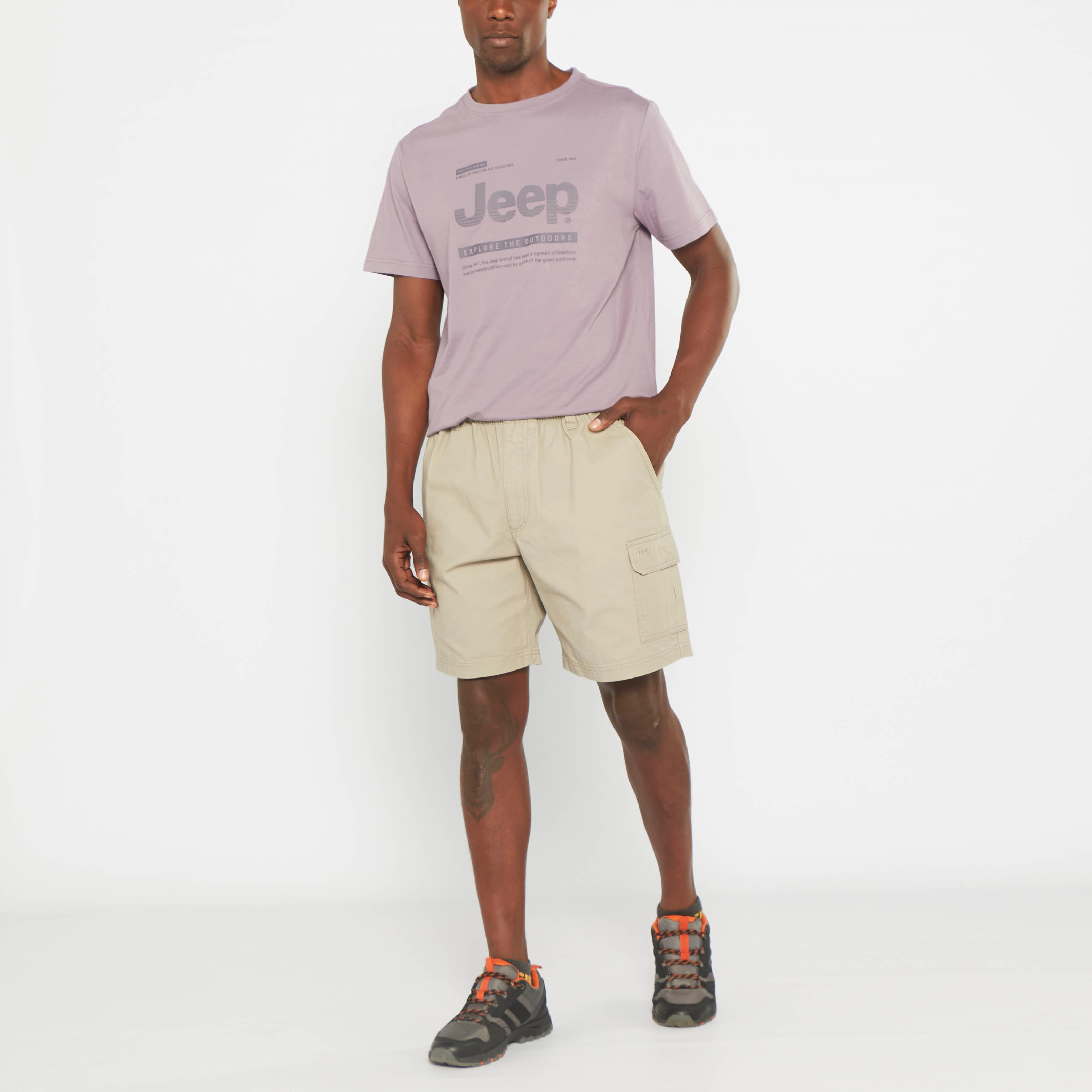 Willys 21Cm Hurricane Elasticated Cargo Short