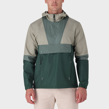 Pop Over Jacket-Green