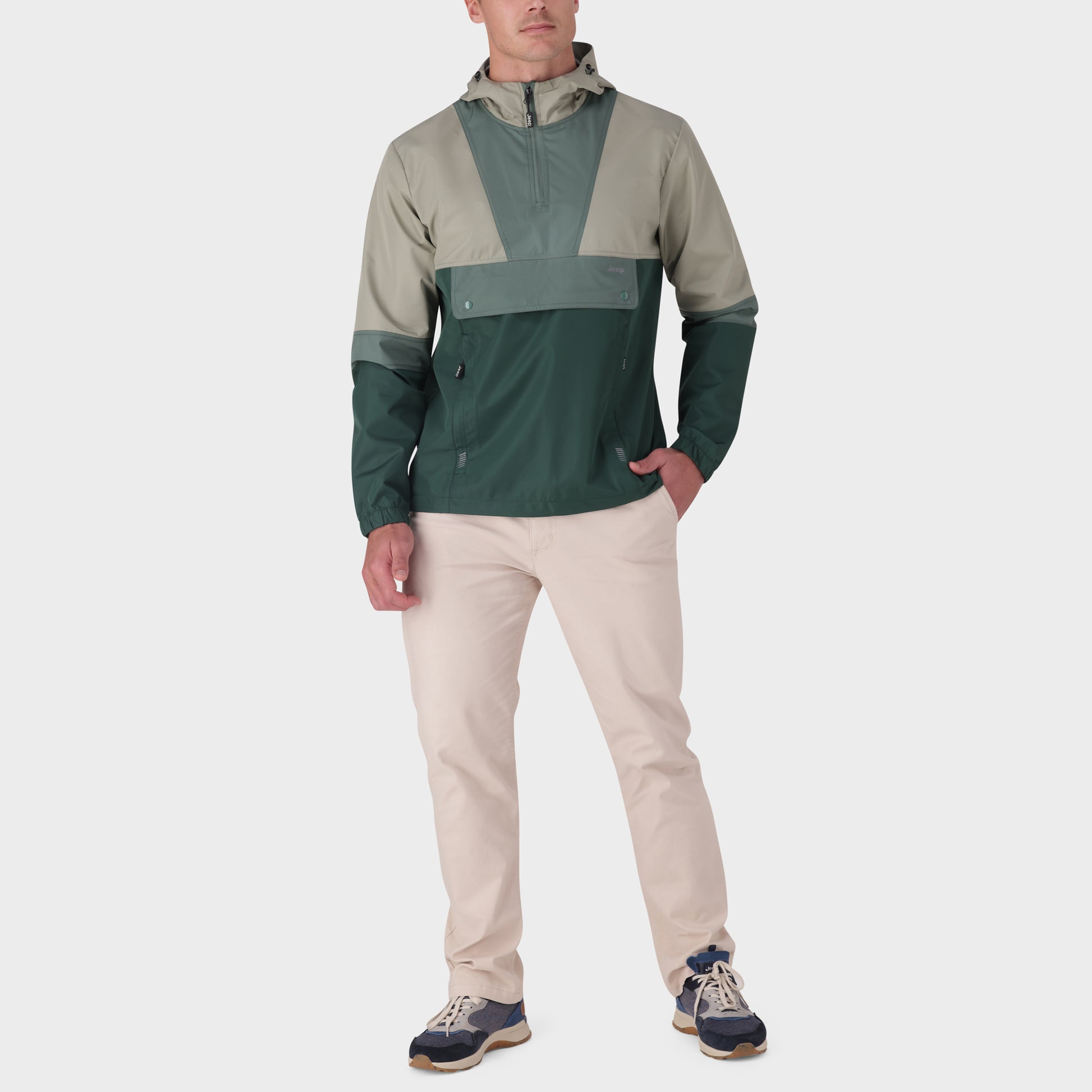 Pop Over Jacket-Green (2)