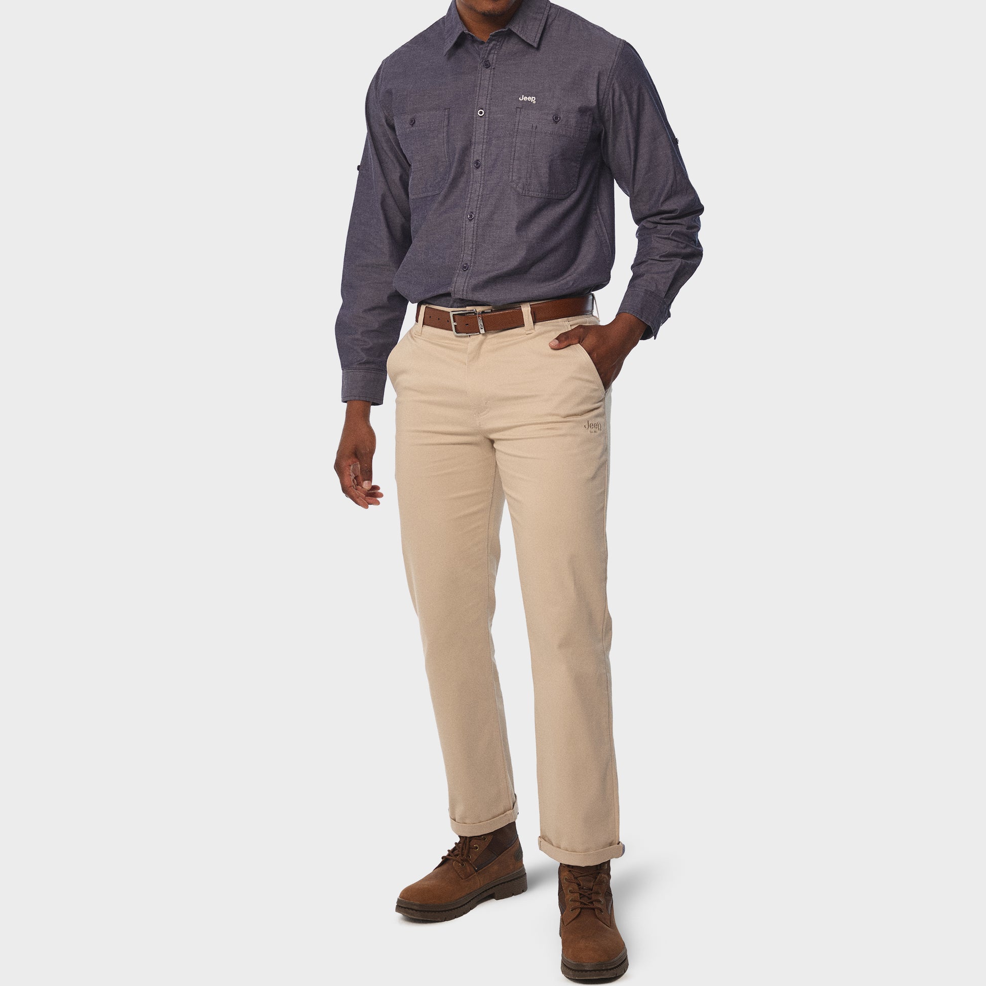 Baggy Fit Chinos (3)