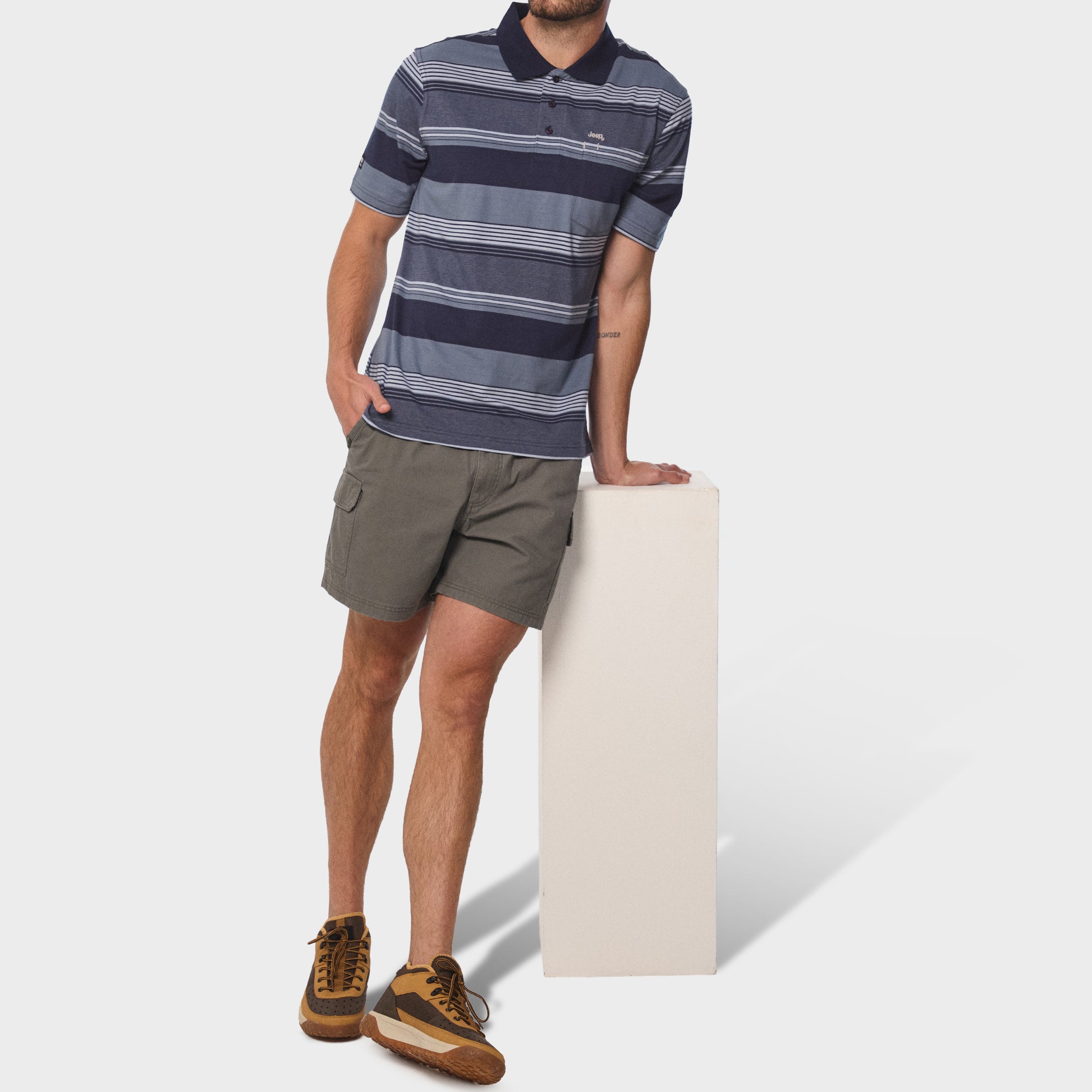 Yarndye Stripe Polo (3)