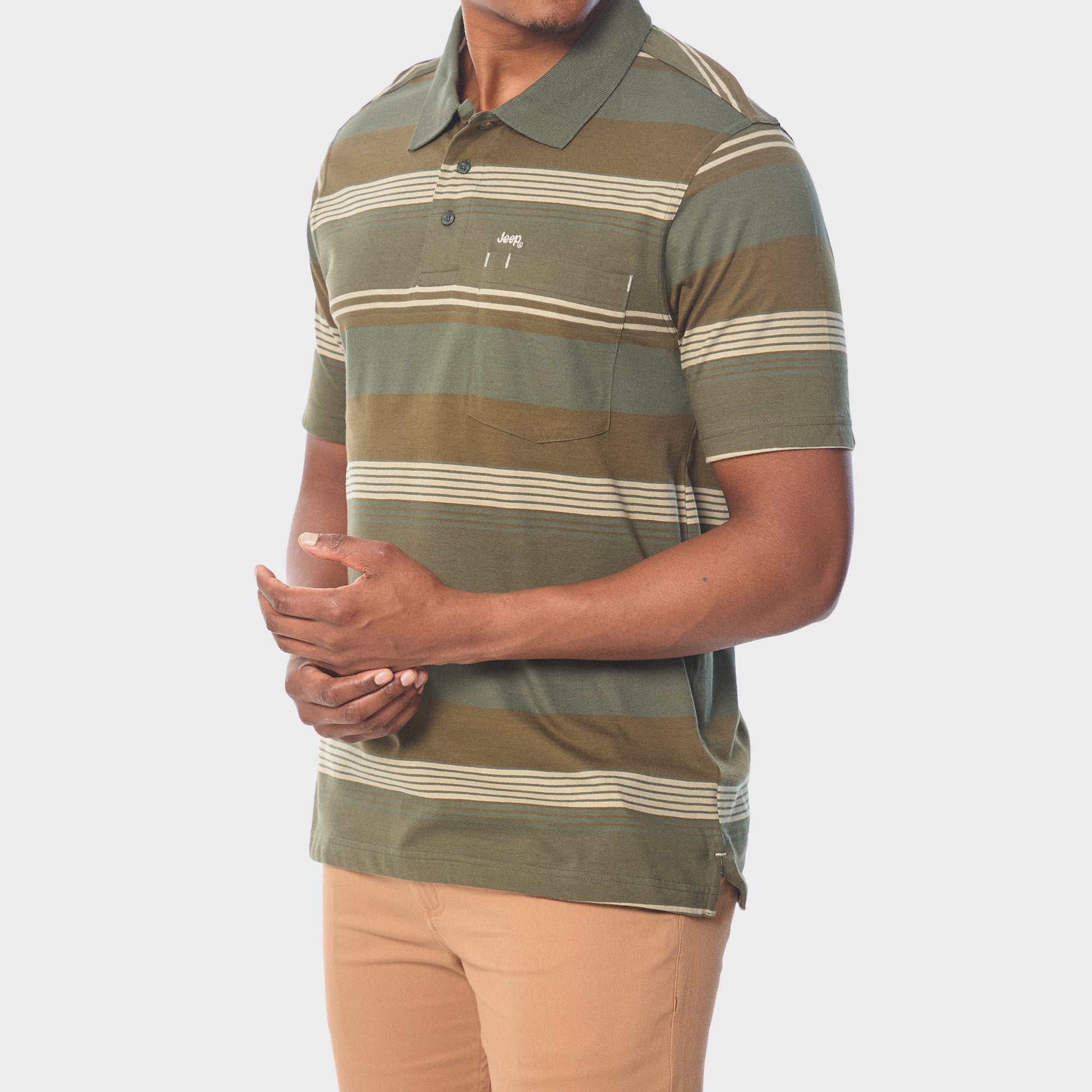 Yarndye Stripe Polo (2)
