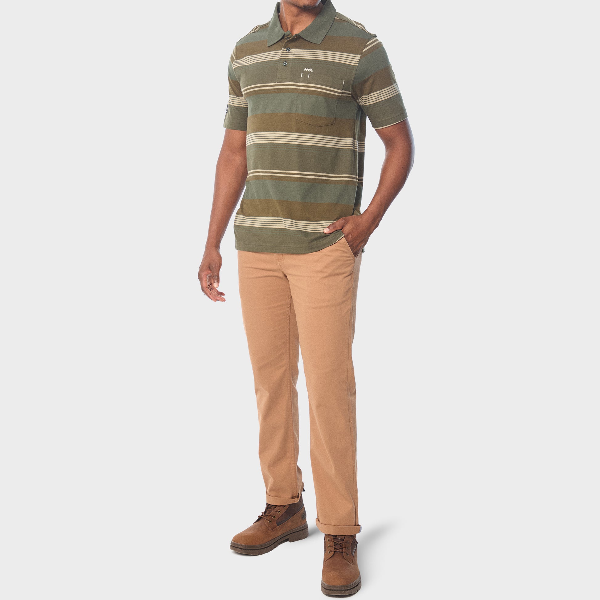 Yarndye Stripe Polo (3)