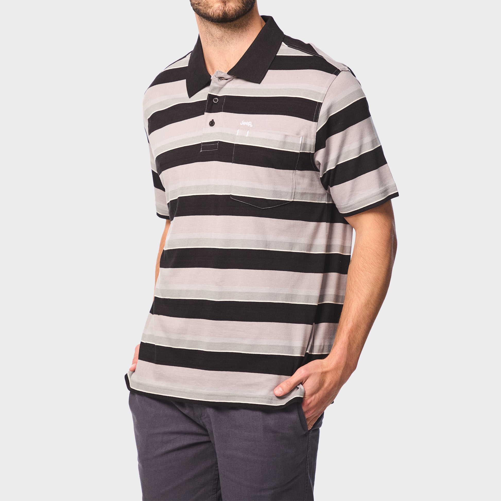 Yarndye Stripe Polo (2)