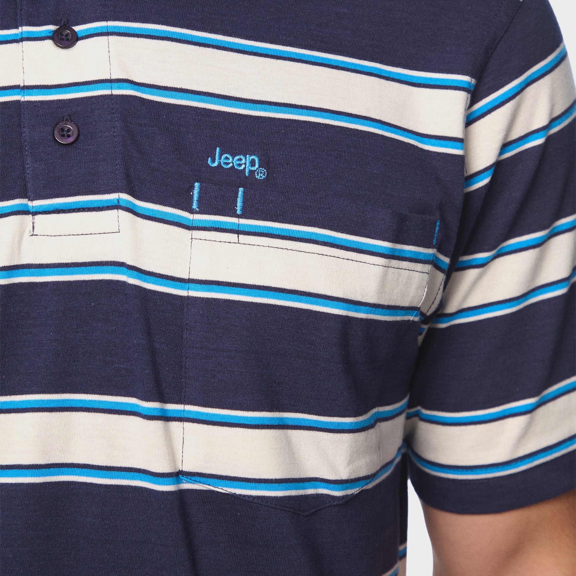 Yarndye Stripe Polo (4)