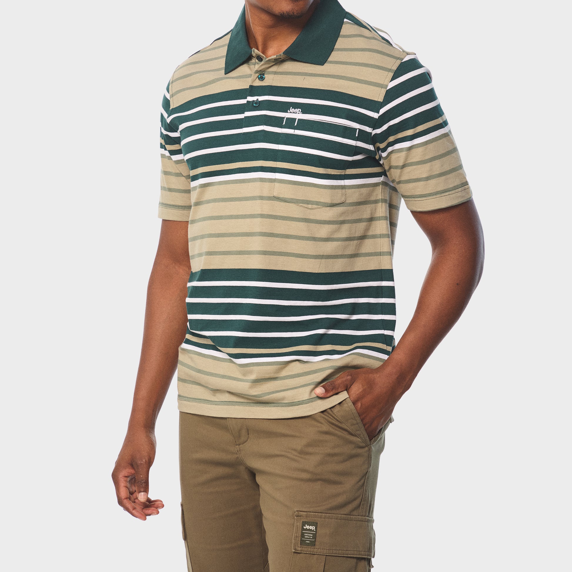 Yarndye Stripe Polo (2)