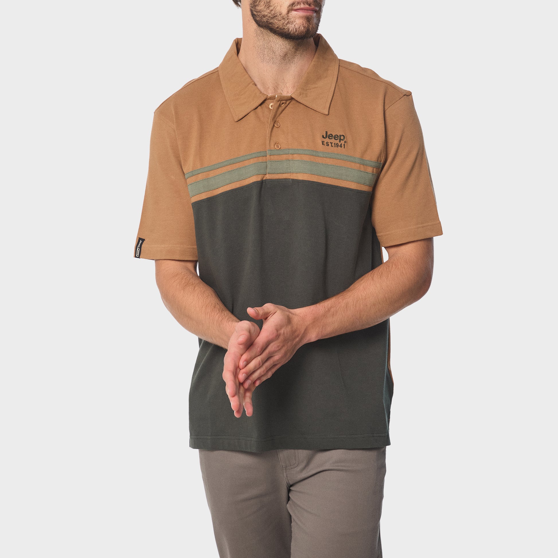Colorblock Polo