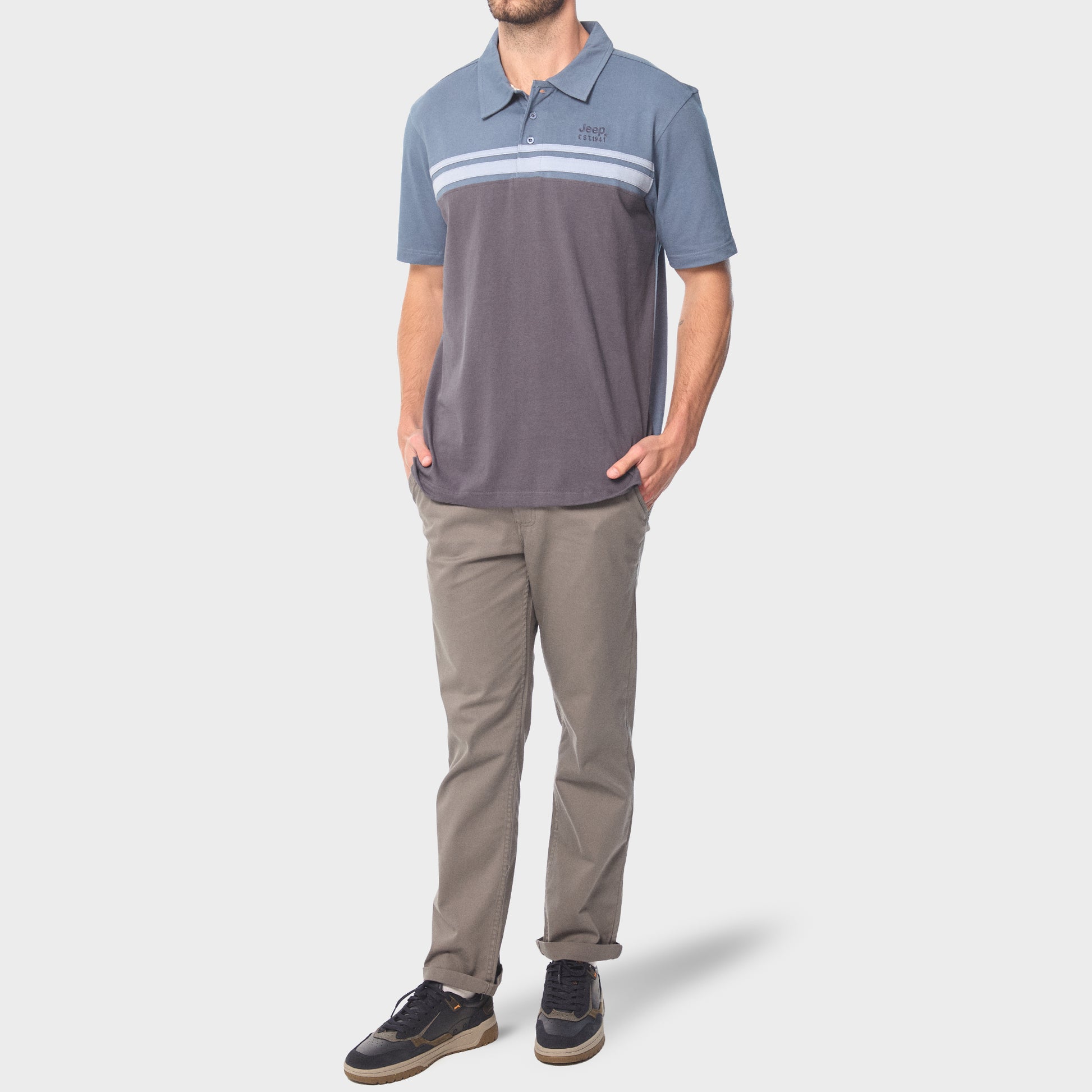 Colorblock Polo (3)
