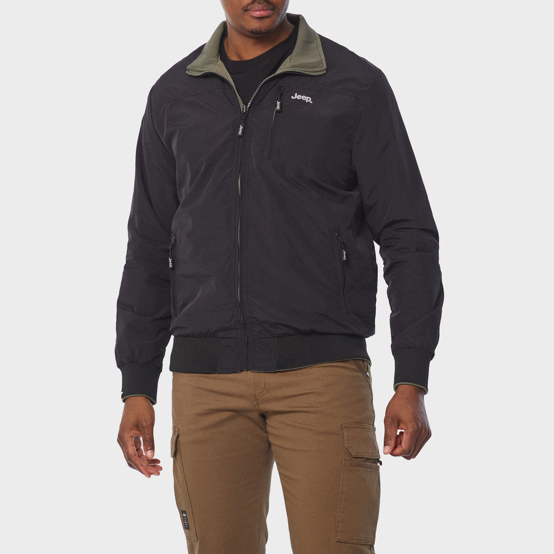 Reversible Light Weight Bomber Jacket