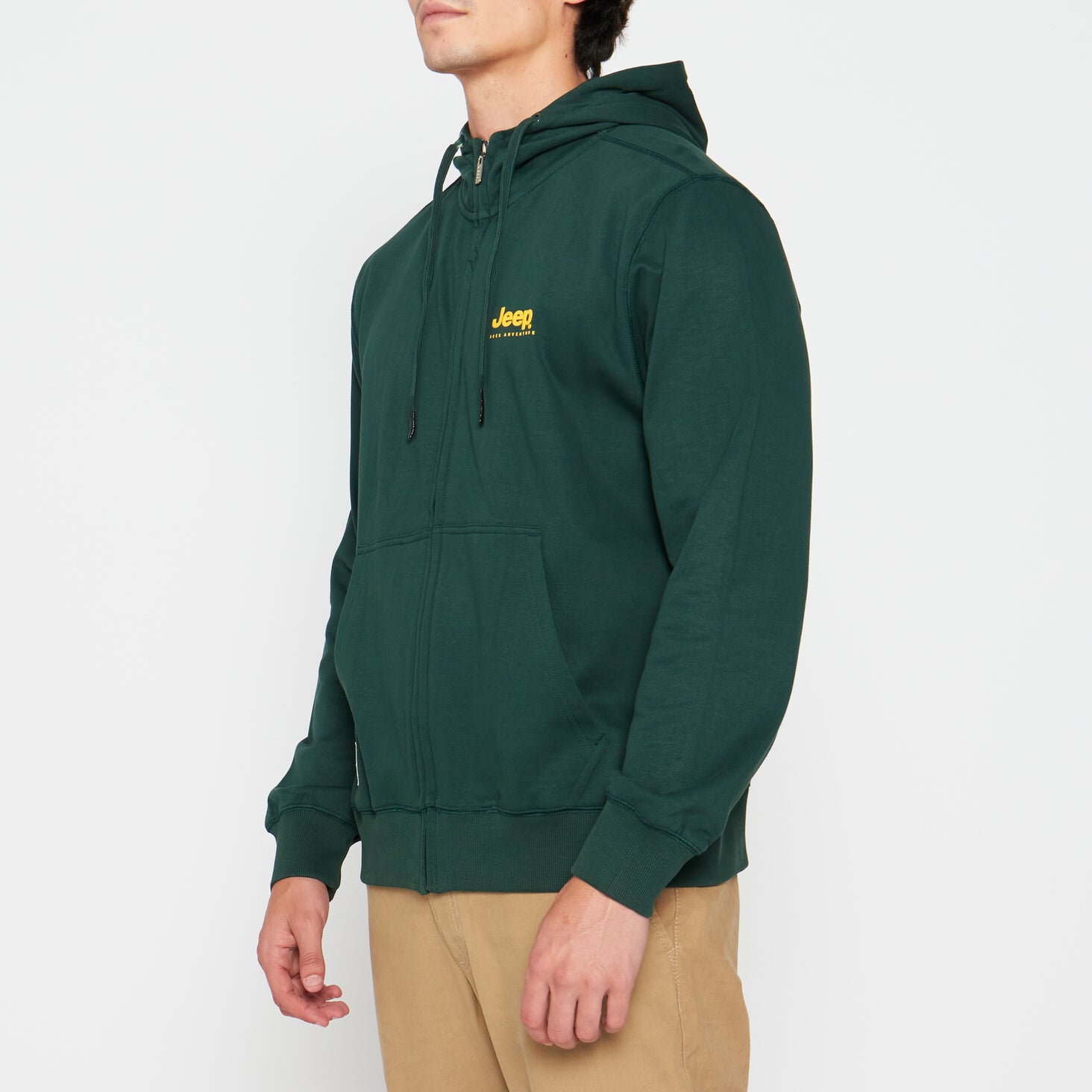 Zip Through Hooded Sweat (1)