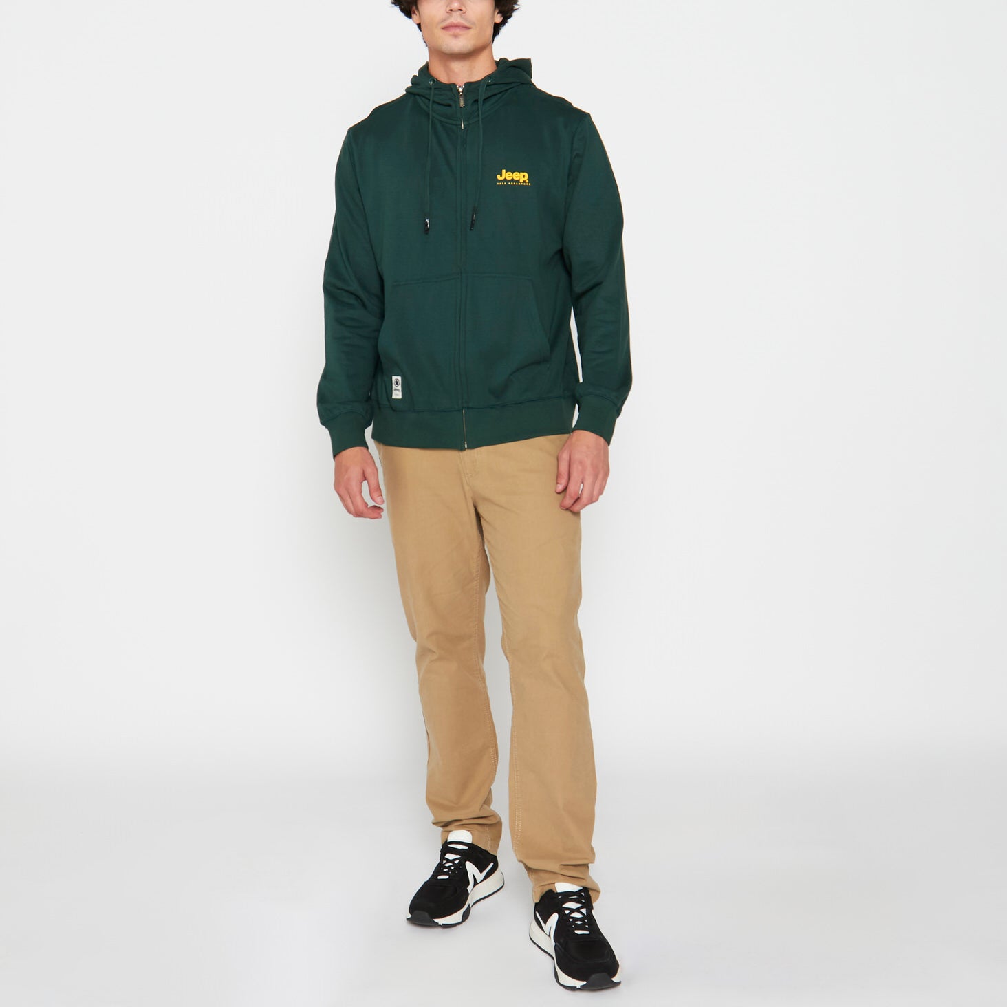 Zip Through Hooded Sweat (3)