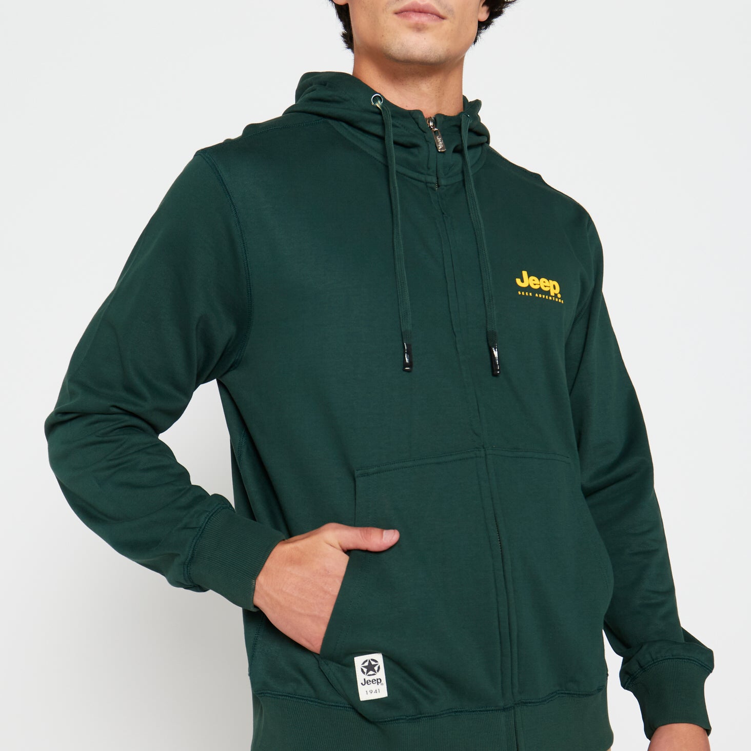 Zip Through Hooded Sweat (4)